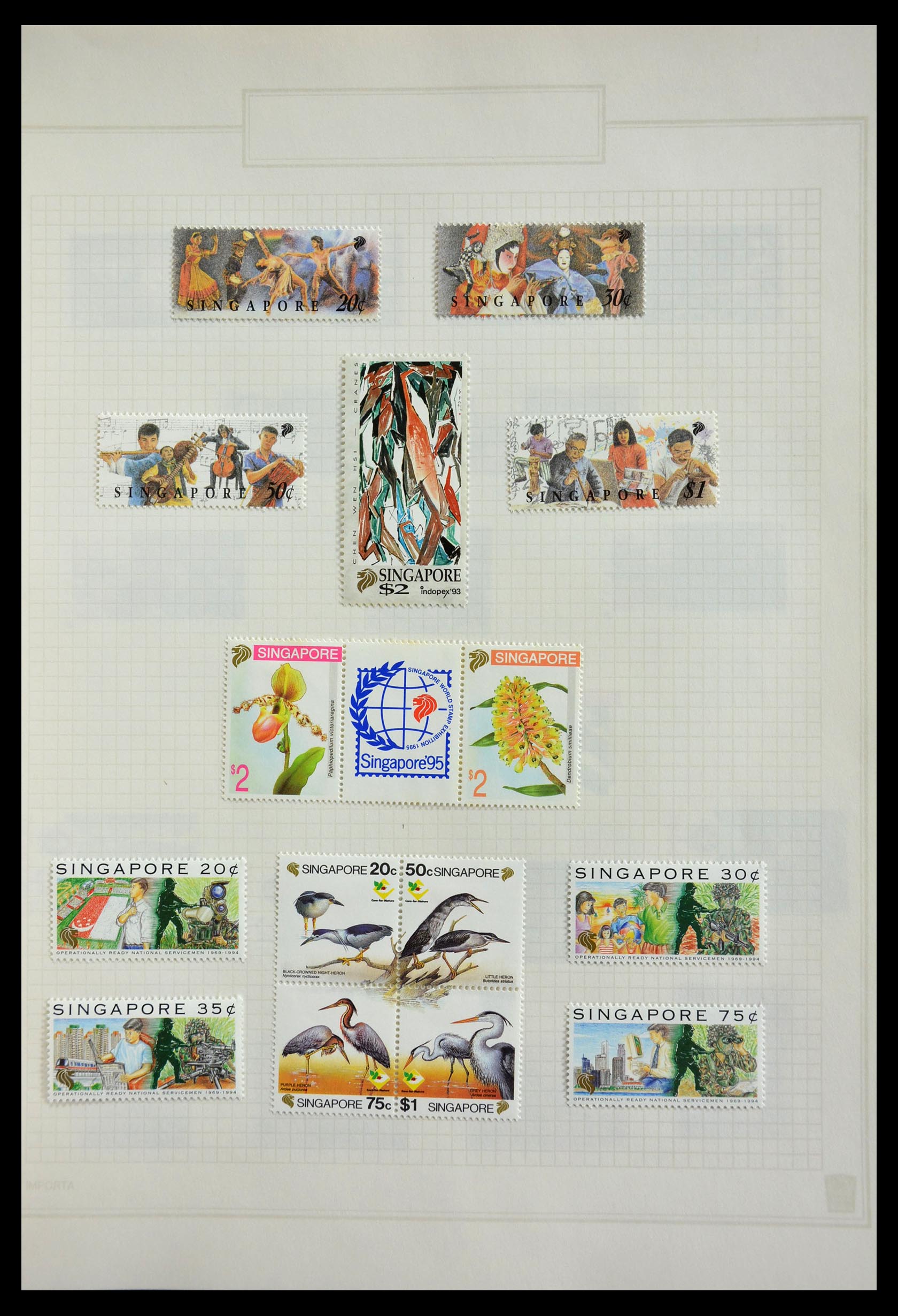 29409 044 - 29409 Singapore 1948-1996.