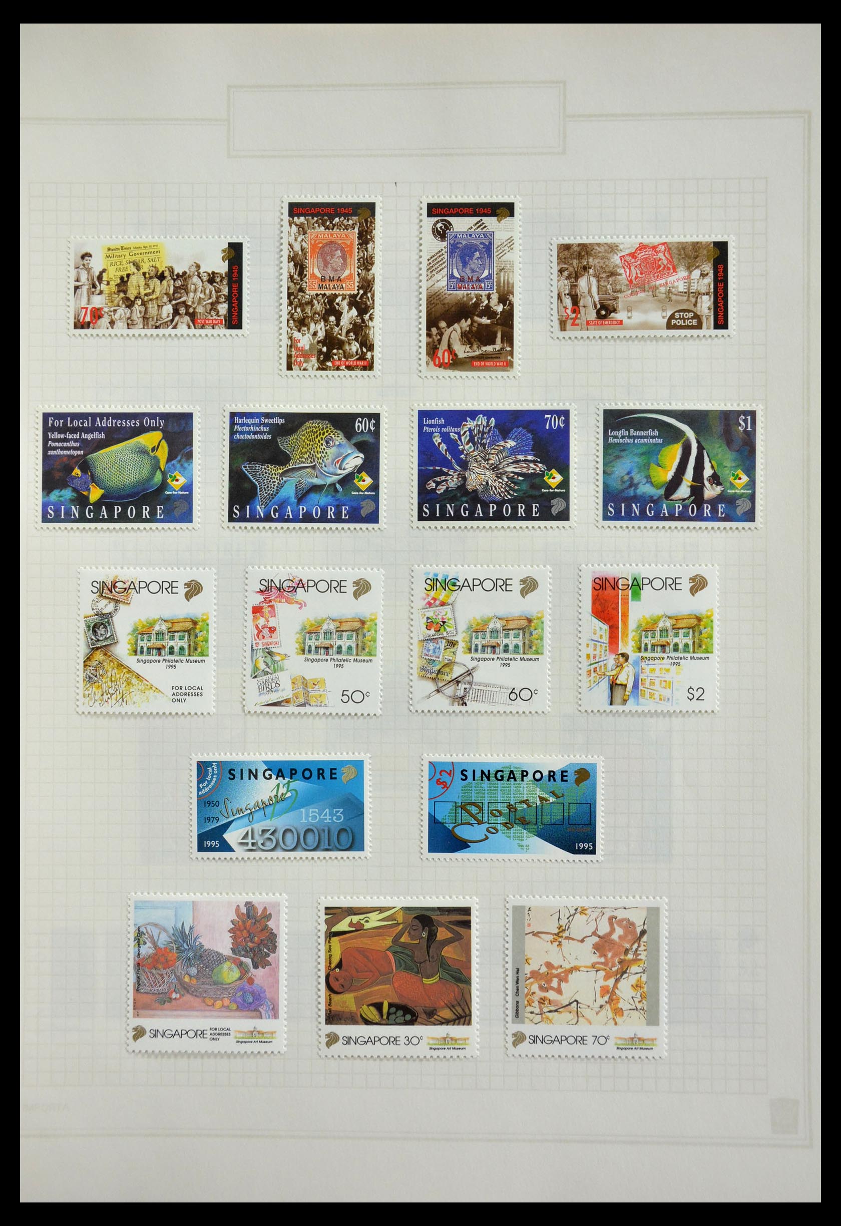 29409 046 - 29409 Singapore 1948-1996.