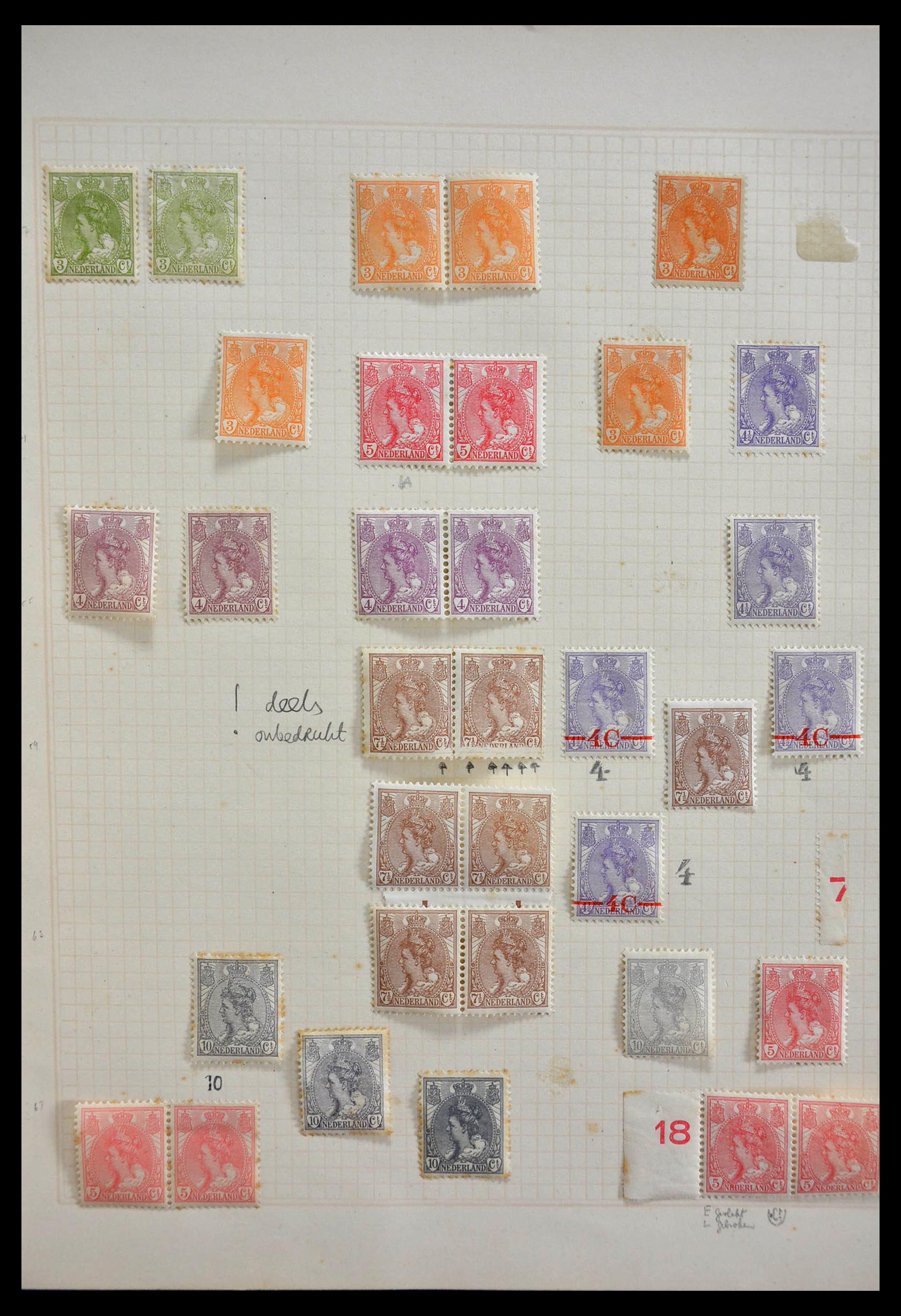 29411 006 - 29411 Netherlands 1869-1923.