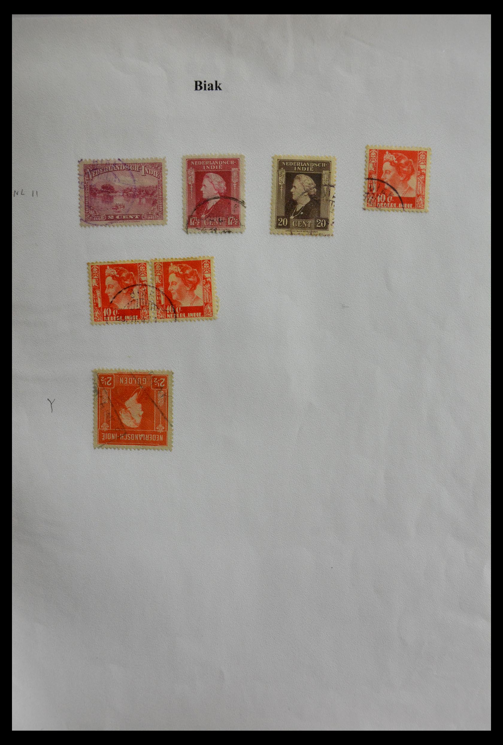 29422 056 - 29422 Dutch east Indies cancels.