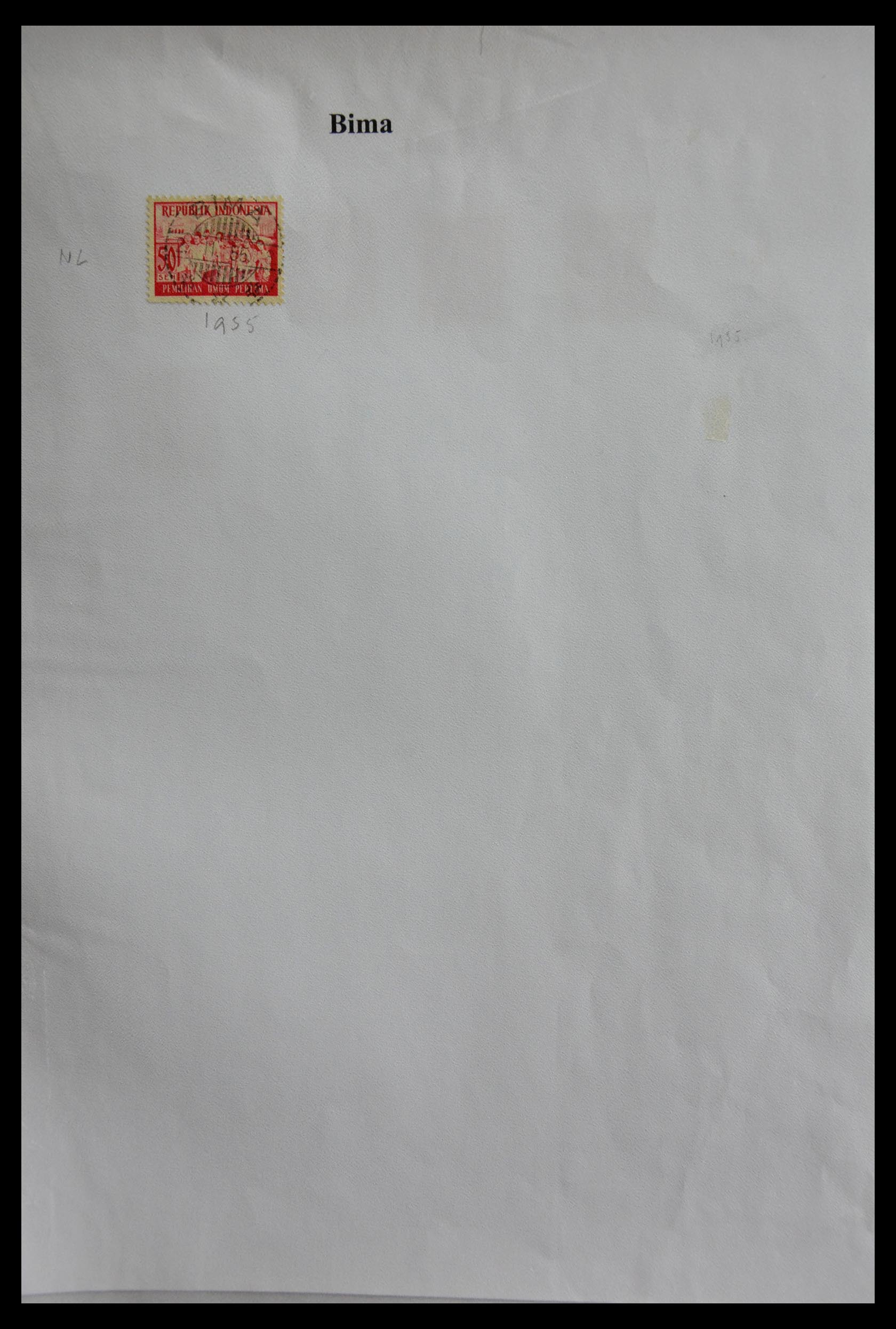 29422 057 - 29422 Dutch east Indies cancels.