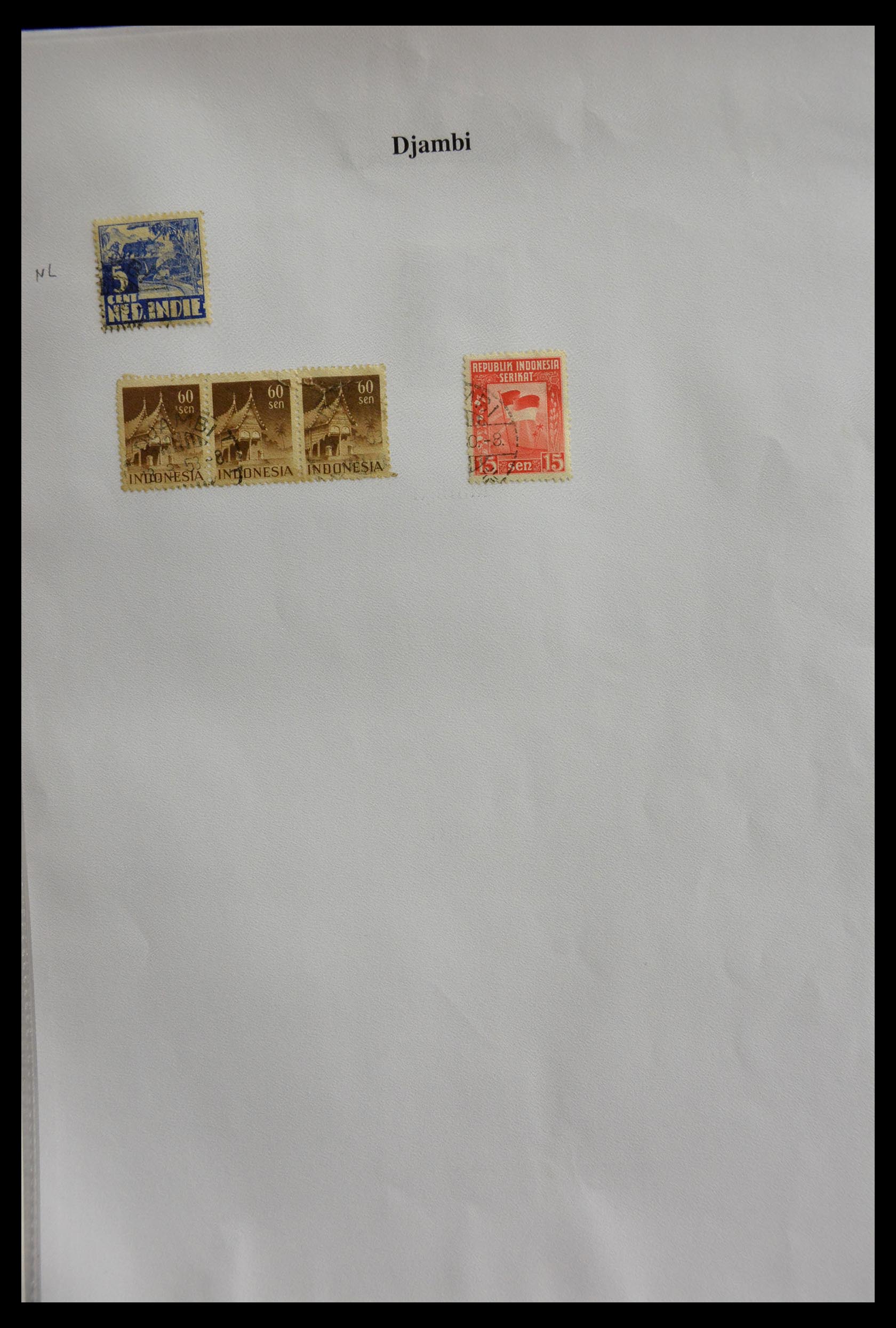 29422 081 - 29422 Dutch east Indies cancels.