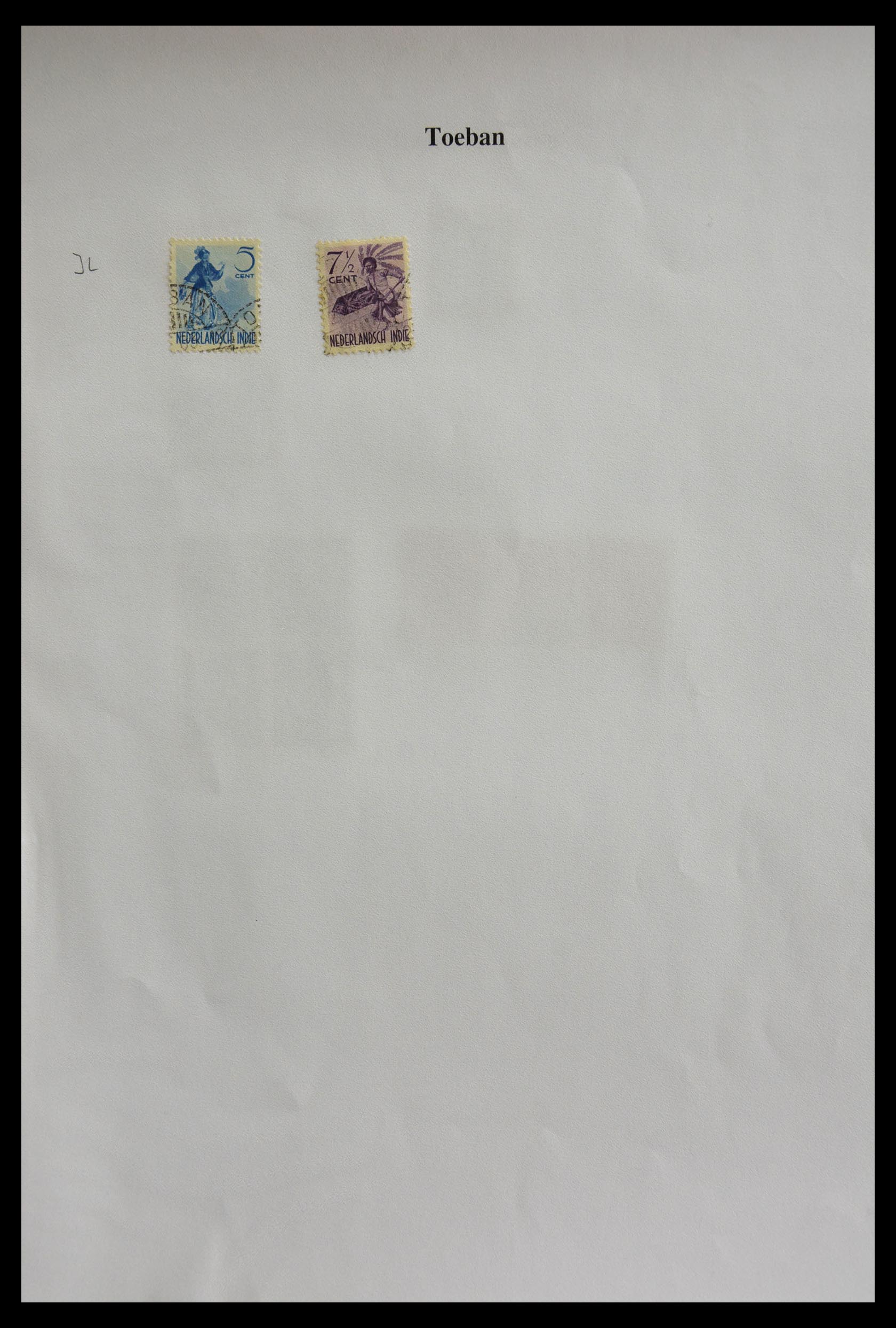 29422 322 - 29422 Dutch east Indies cancels.