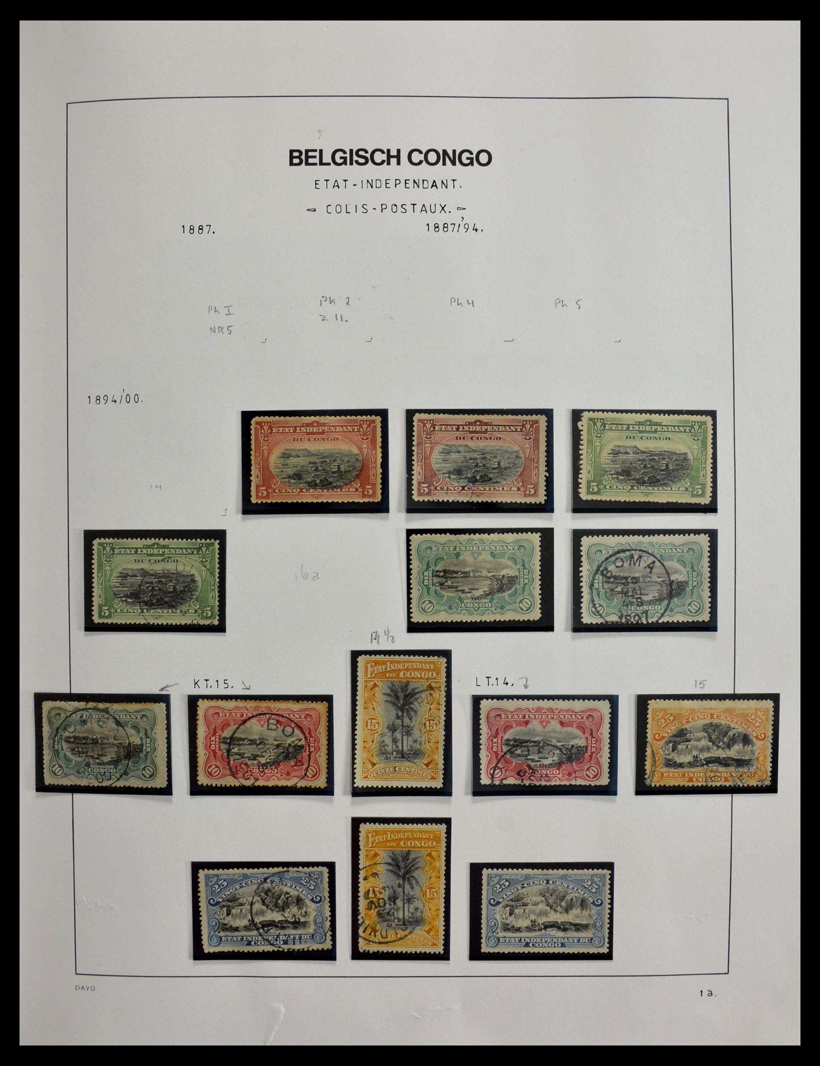 29439 002 - 29439 Belgisch Congo 1886-1960.