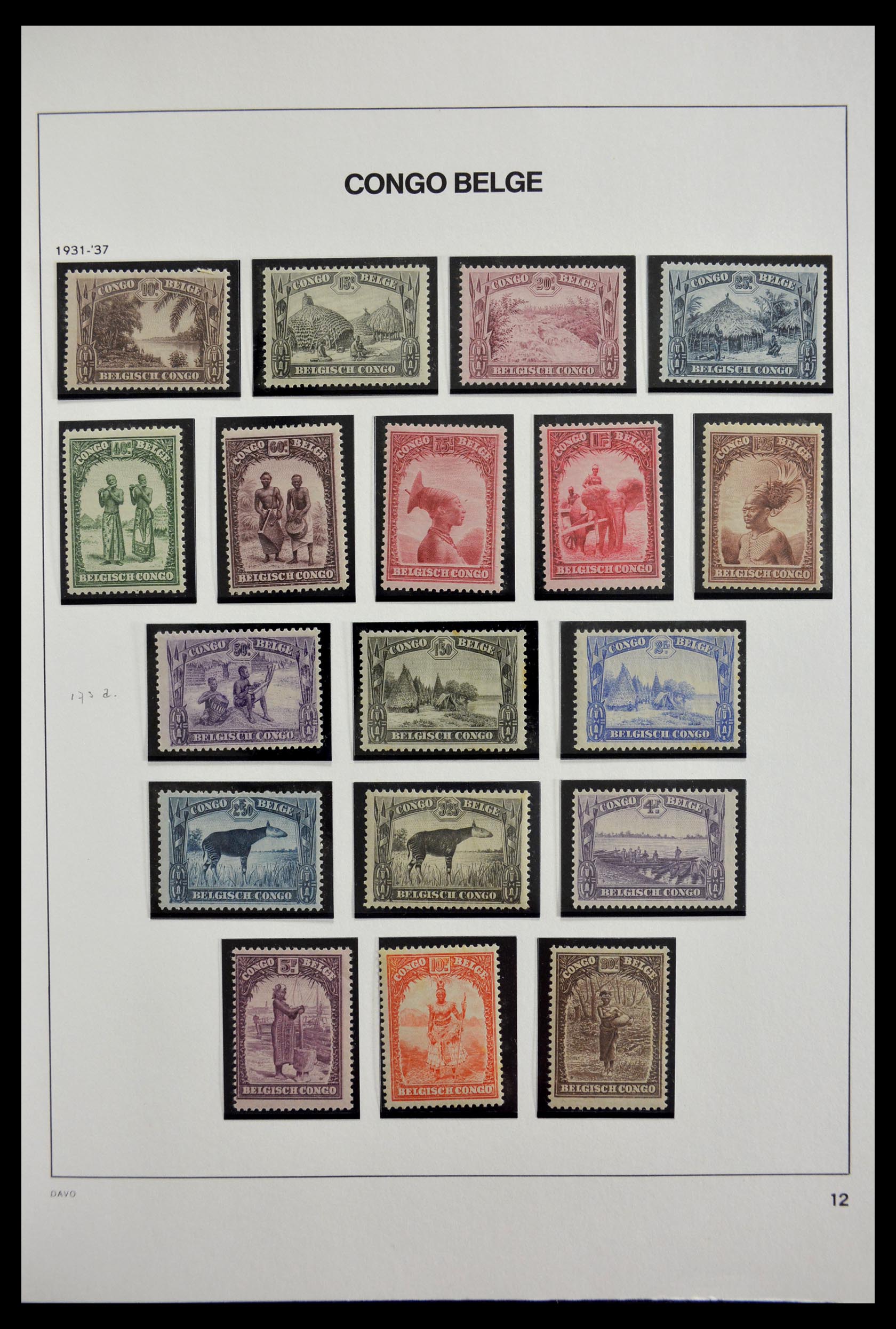 29439 018 - 29439 Belgian Congo 1886-1960.