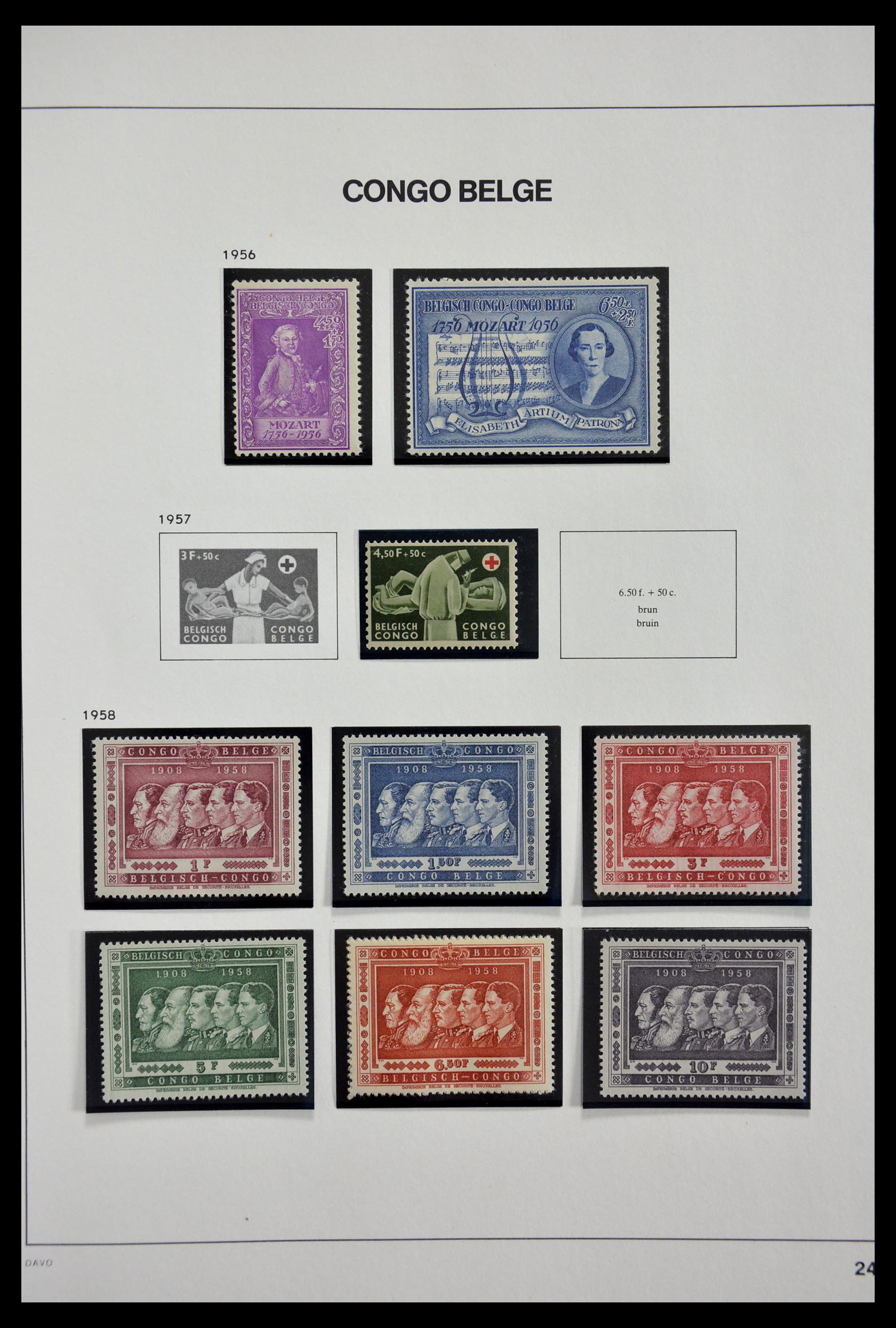 29439 030 - 29439 Belgisch Congo 1886-1960.