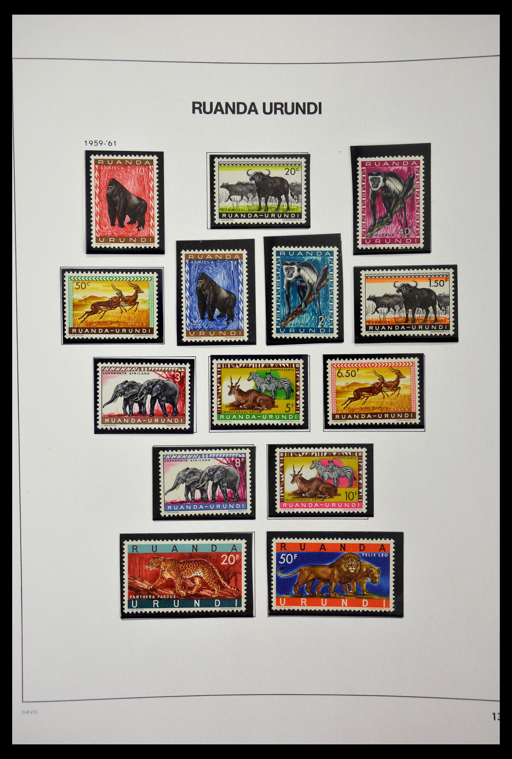 29439 052 - 29439 Belgisch Congo 1886-1960.