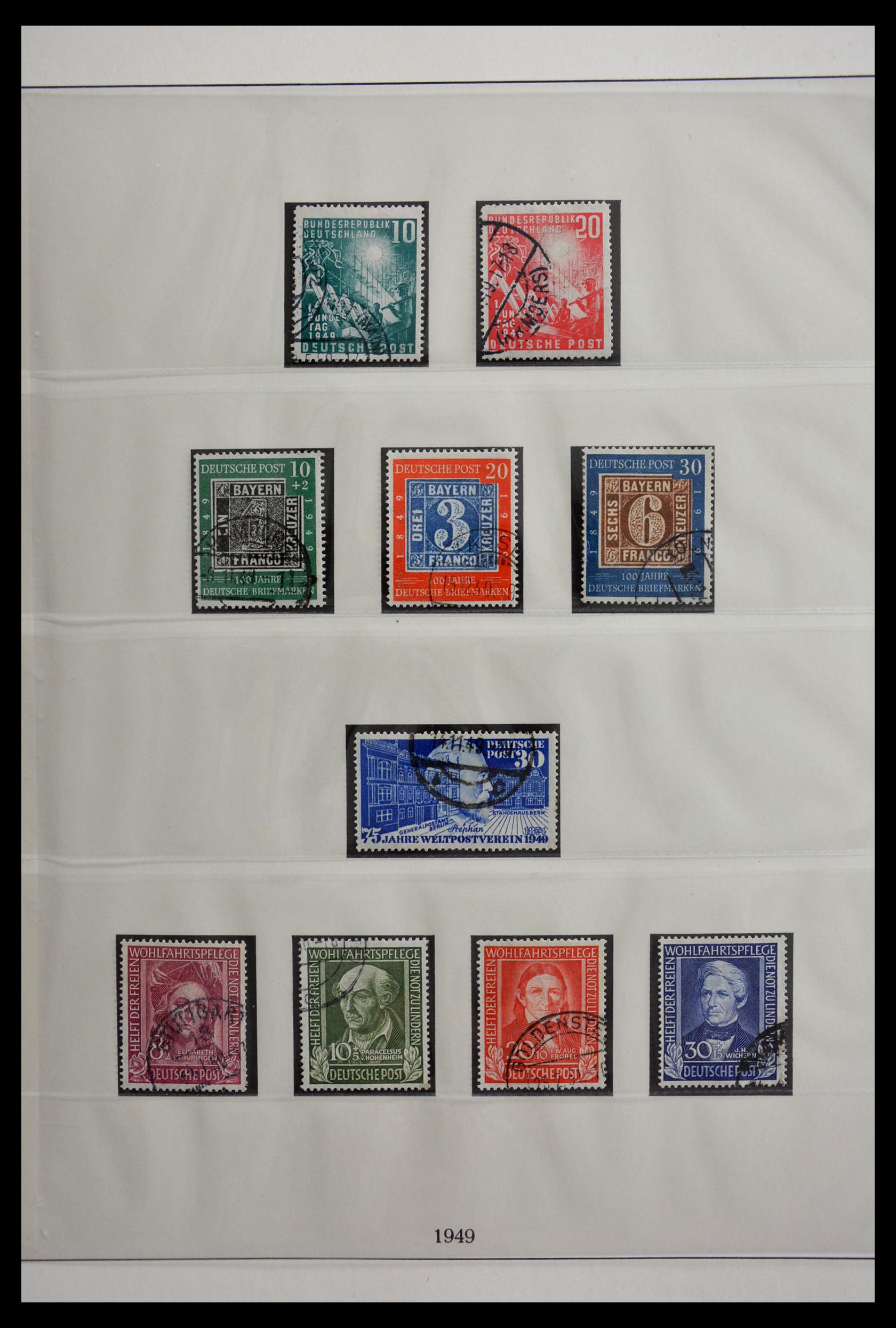 29441 001 - 29441 Bundespost 1949-1971.