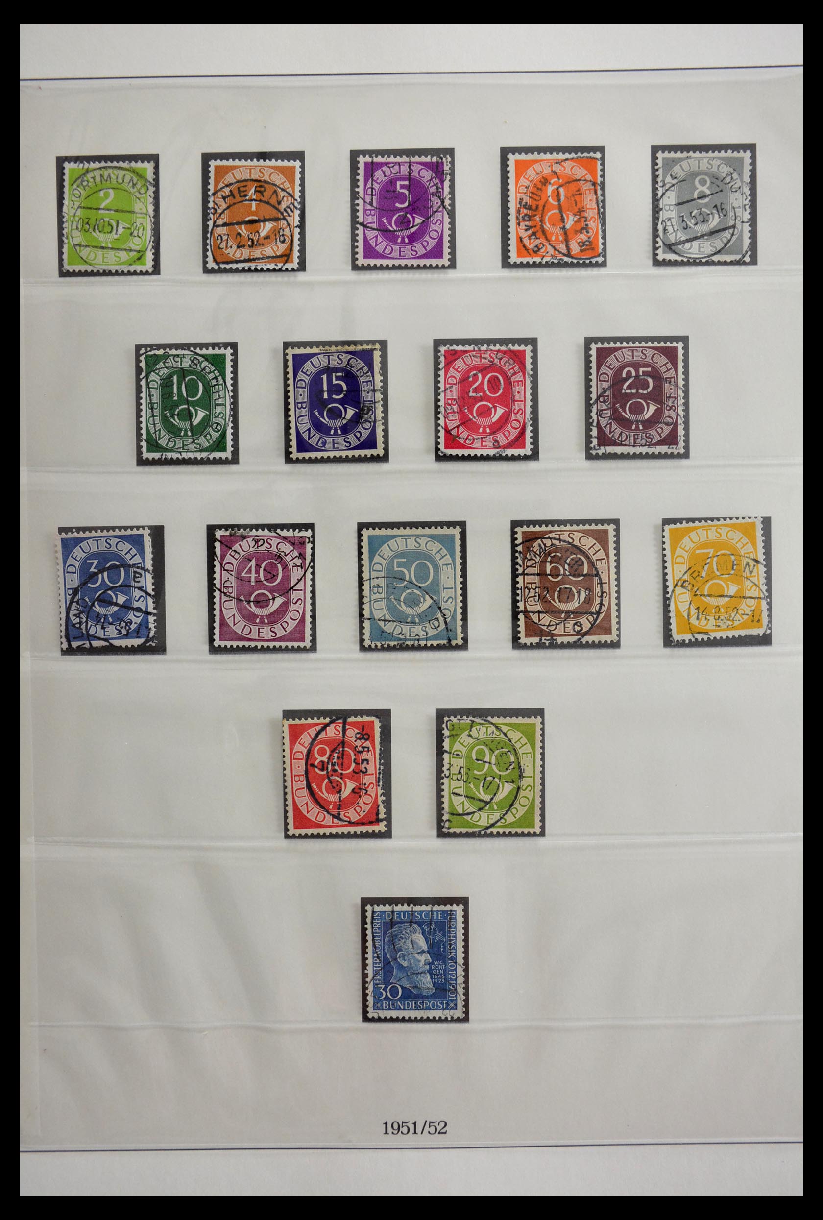 29441 003 - 29441 Bundespost 1949-1971.