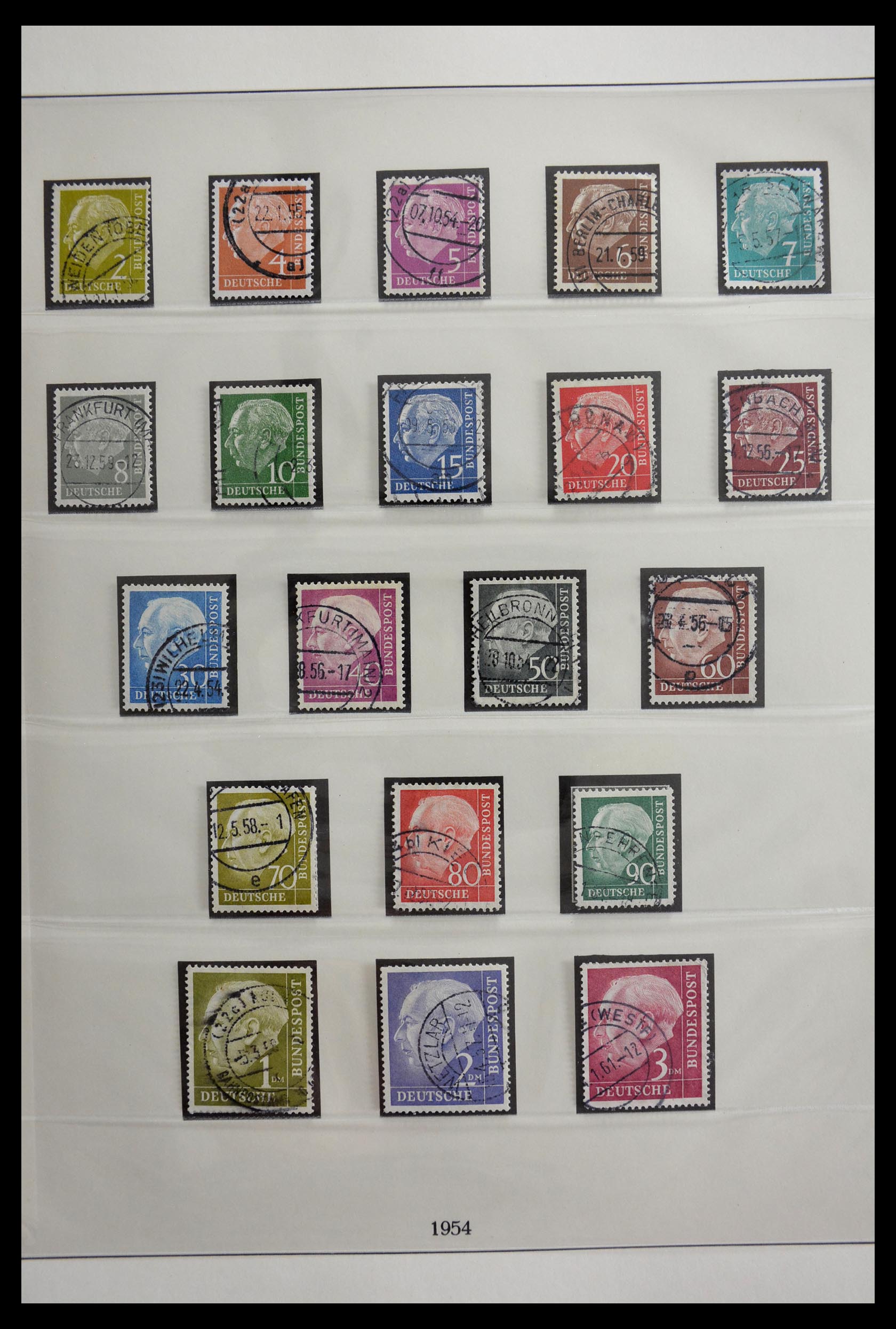 29441 006 - 29441 Bundespost 1949-1971.