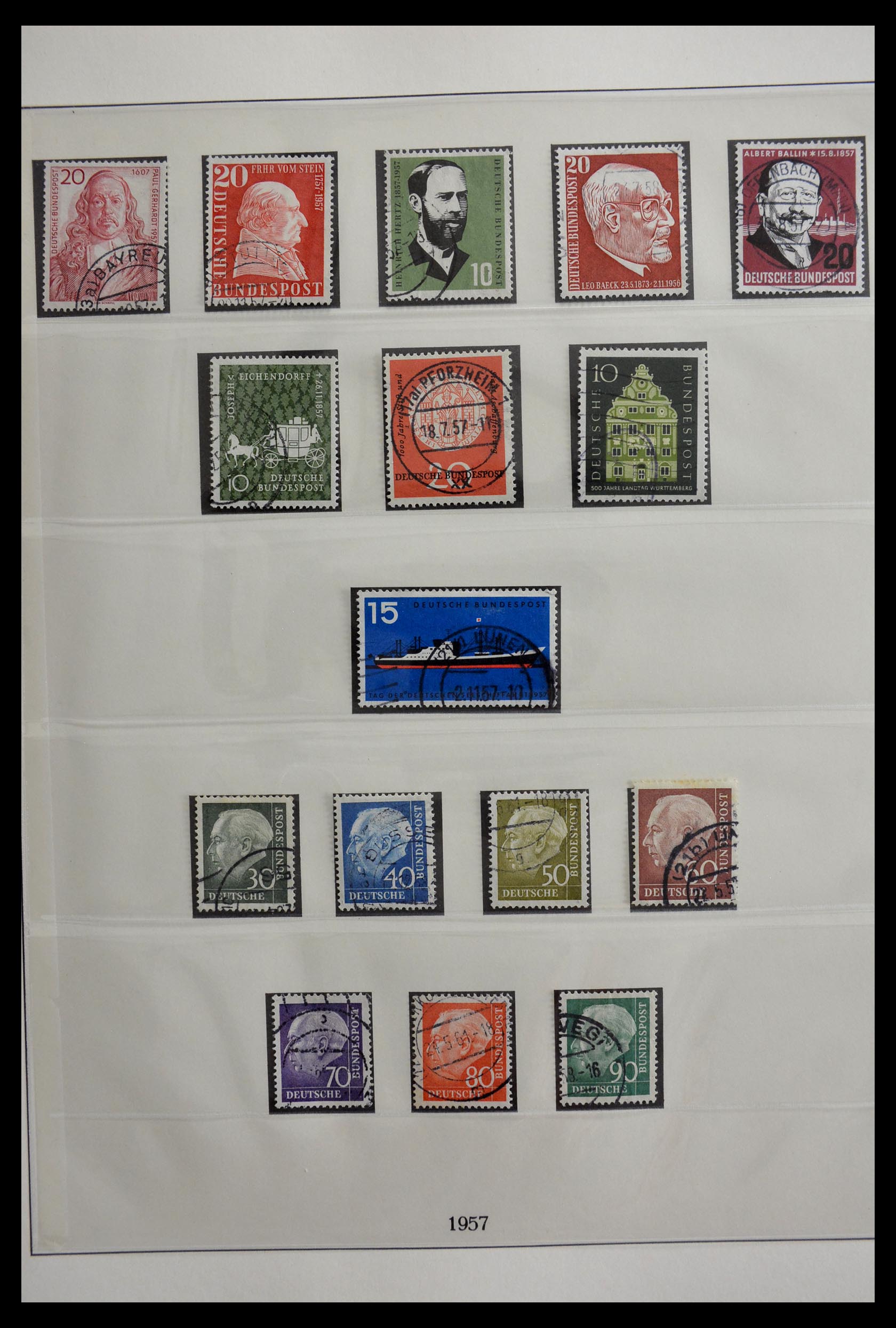 29441 012 - 29441 Bundespost 1949-1971.