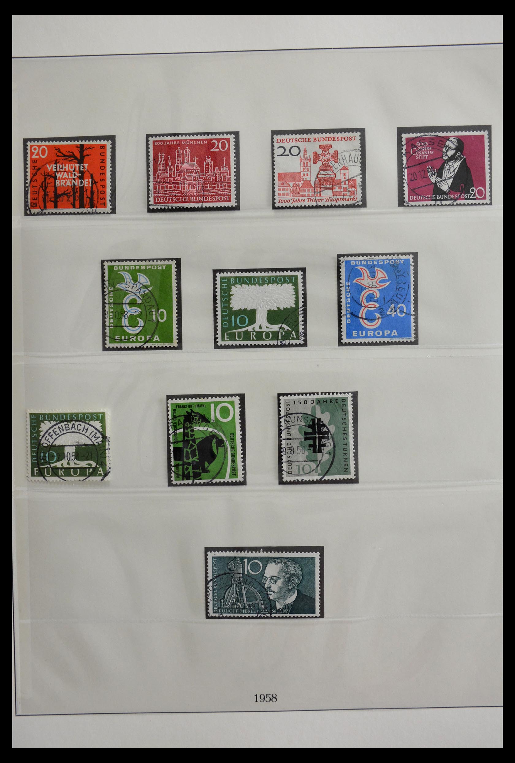 29441 014 - 29441 Bundespost 1949-1971.