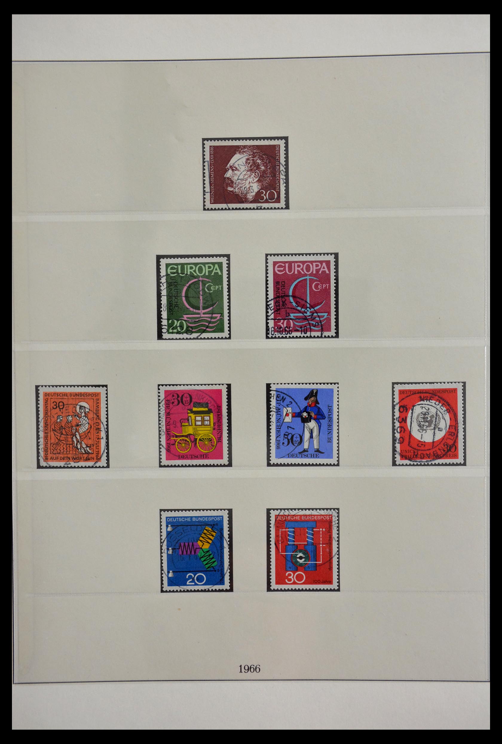 29441 036 - 29441 Bundespost 1949-1971.