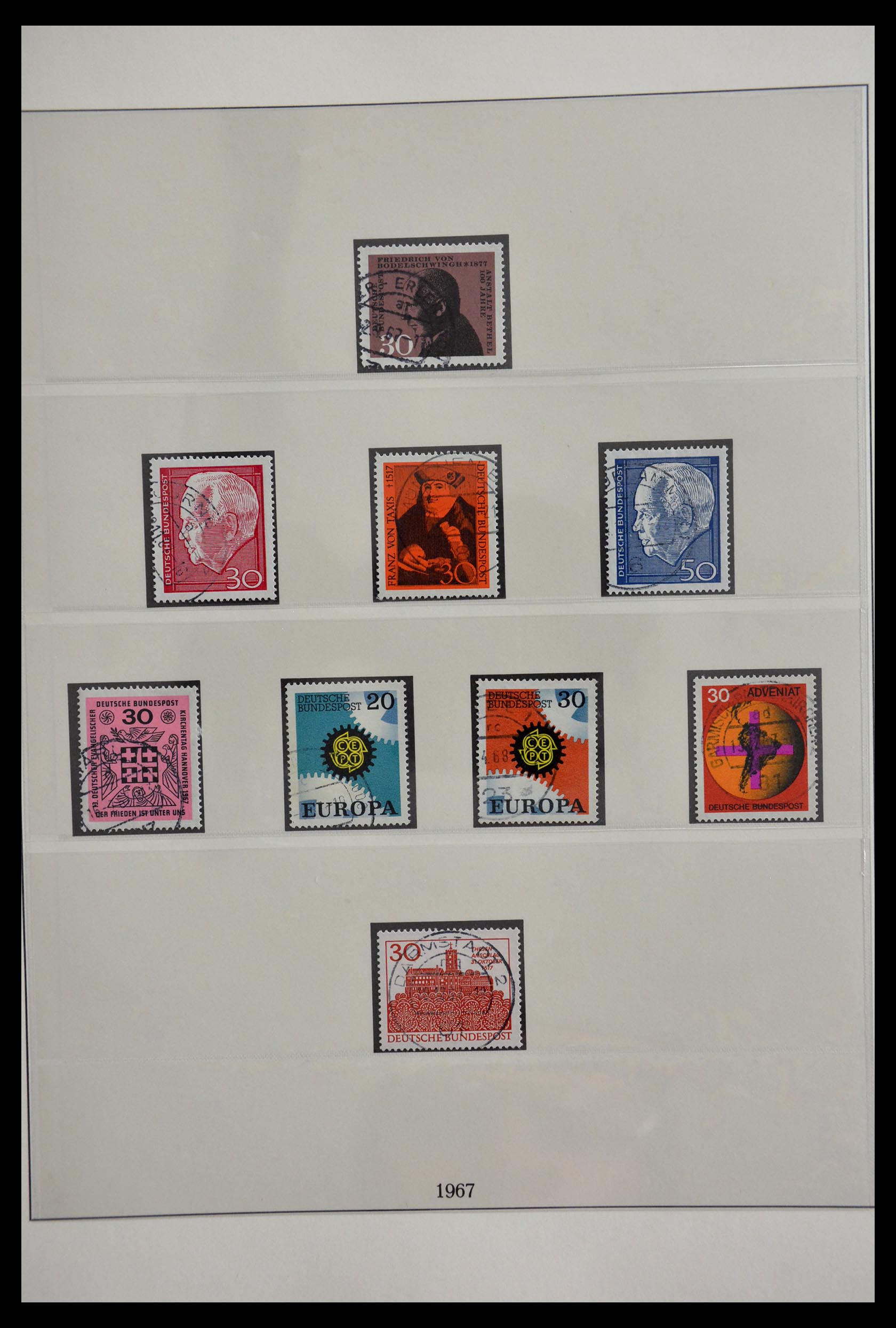 29441 039 - 29441 Bundespost 1949-1971.