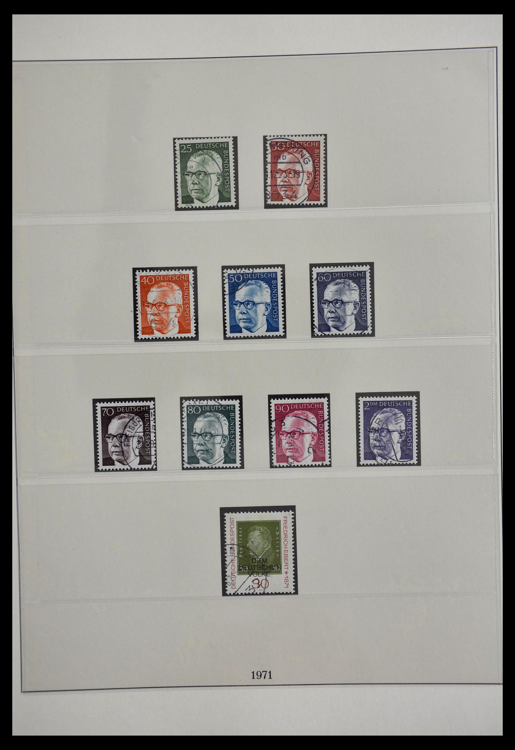 29441 052 - 29441 Bundespost 1949-1971.