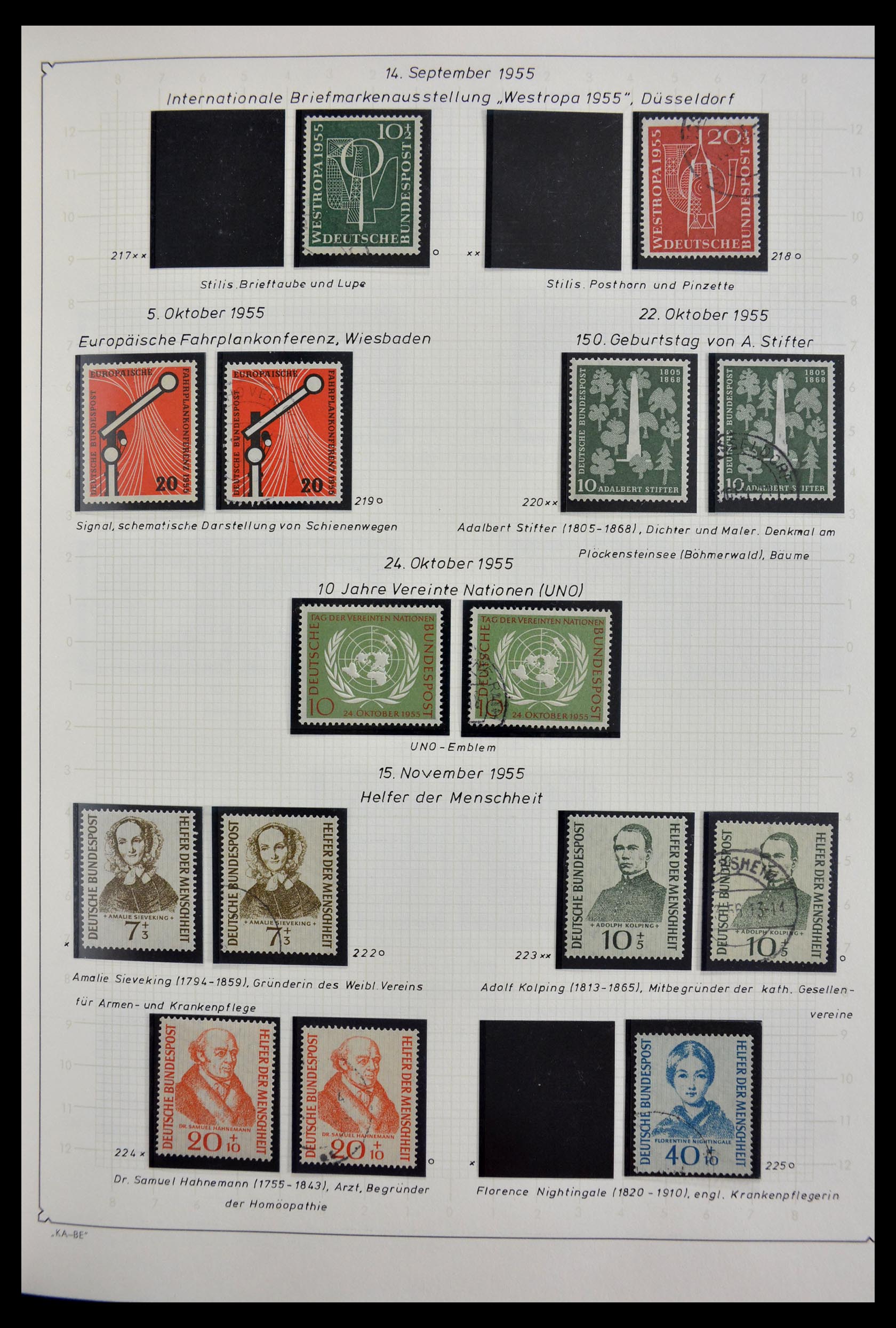 29449 010 - 29449 Bundespost 1949-1977.