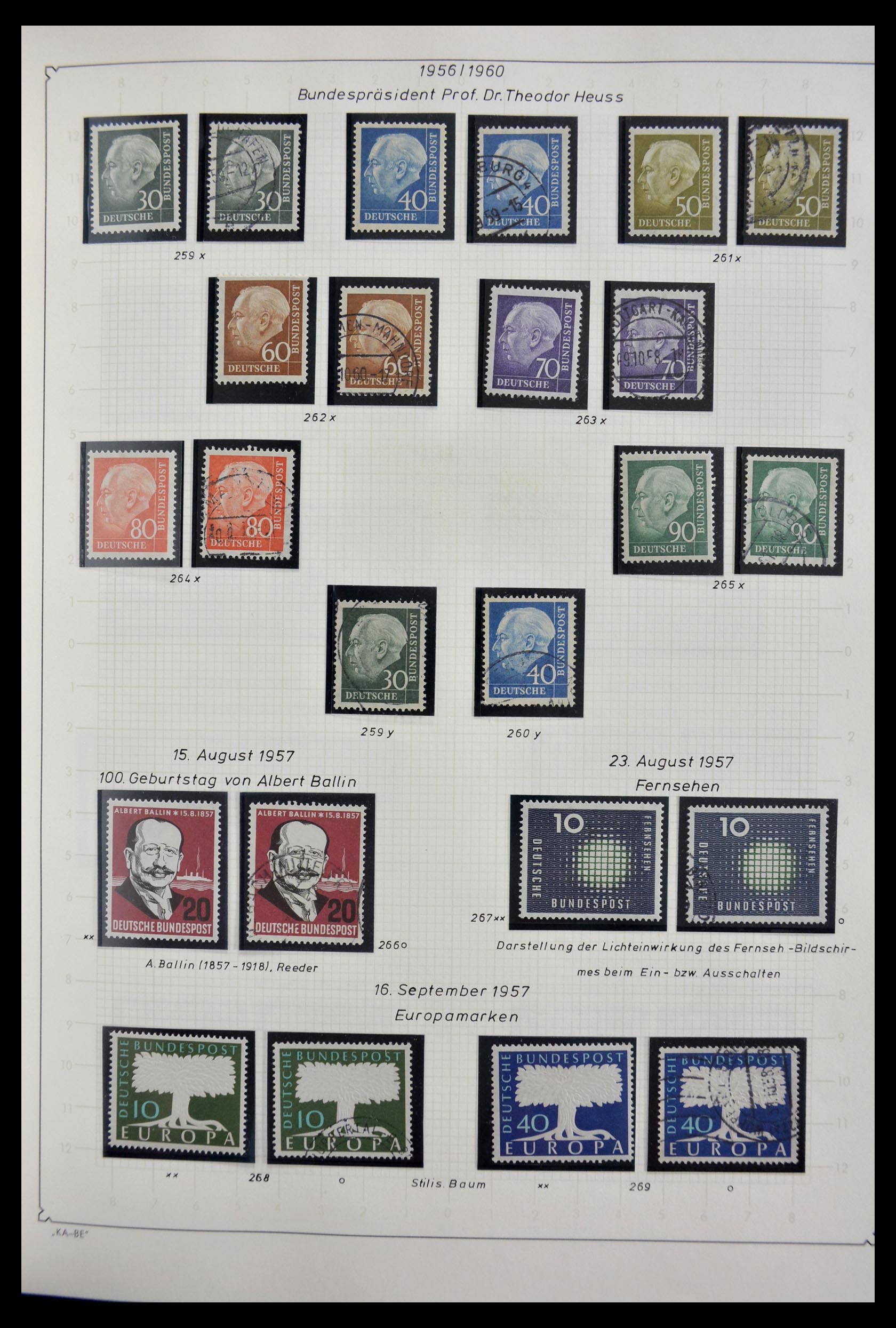 29449 015 - 29449 Bundespost 1949-1977.