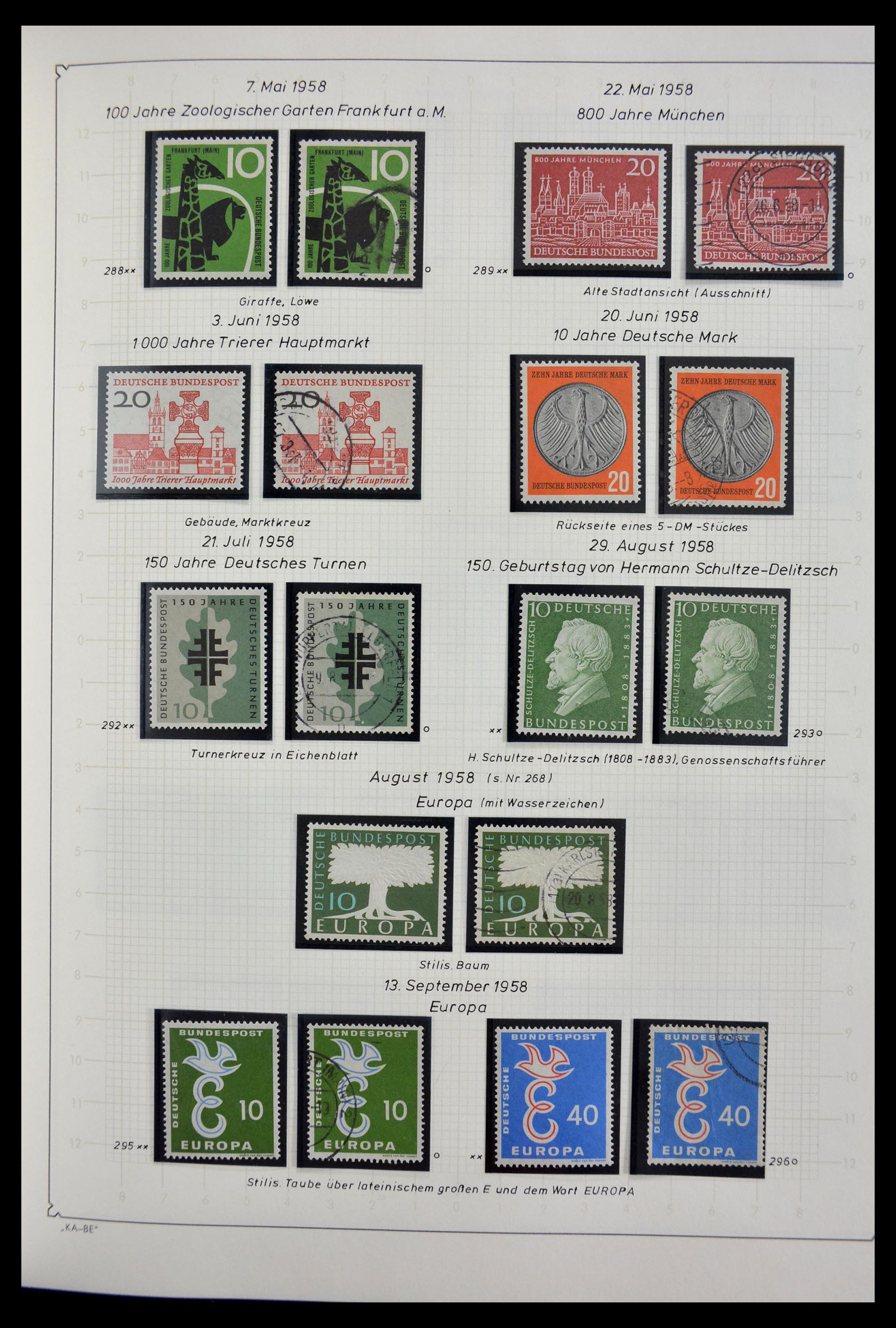 29449 018 - 29449 Bundespost 1949-1977.