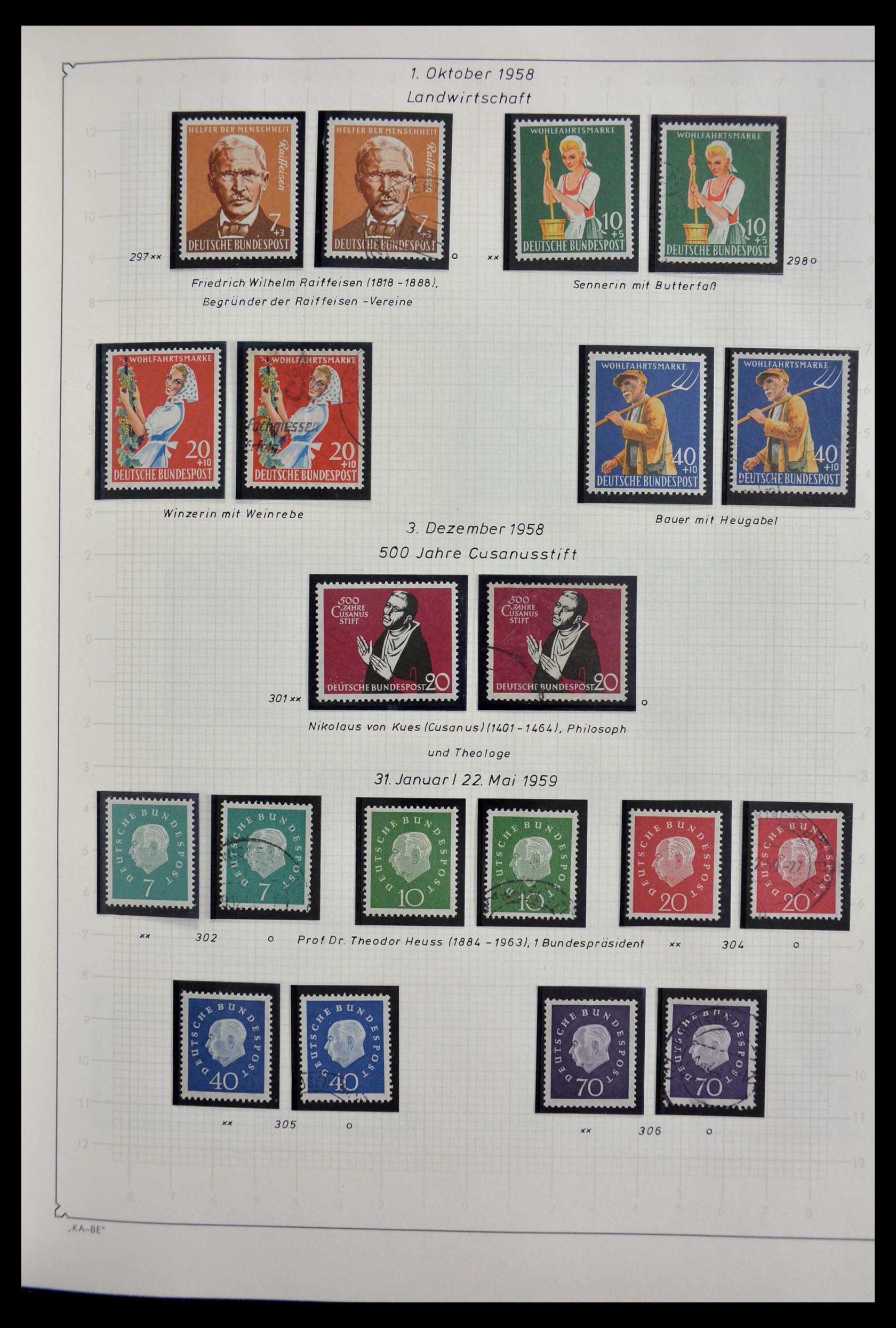 29449 019 - 29449 Bundespost 1949-1977.