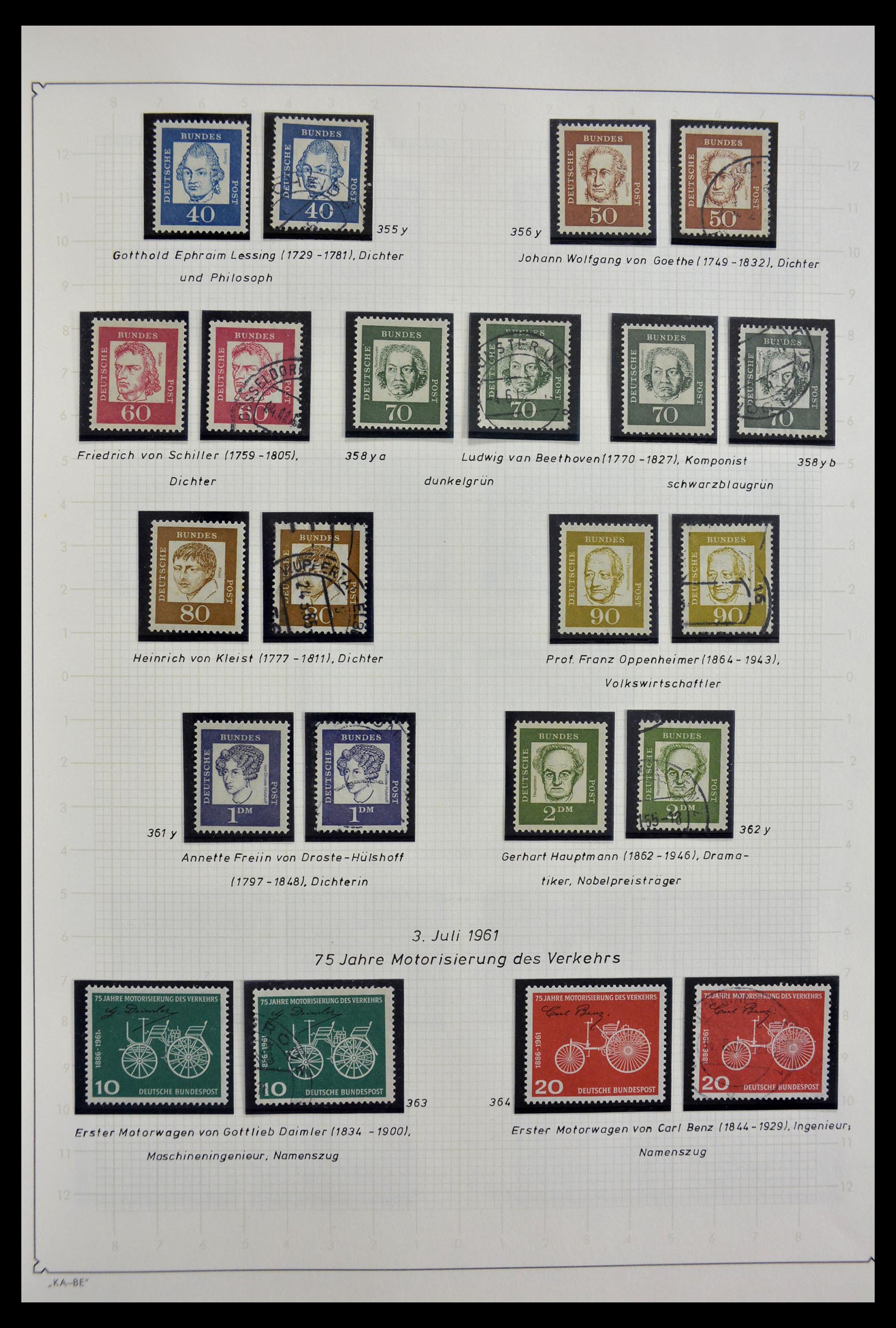 29449 027 - 29449 Bundespost 1949-1977.