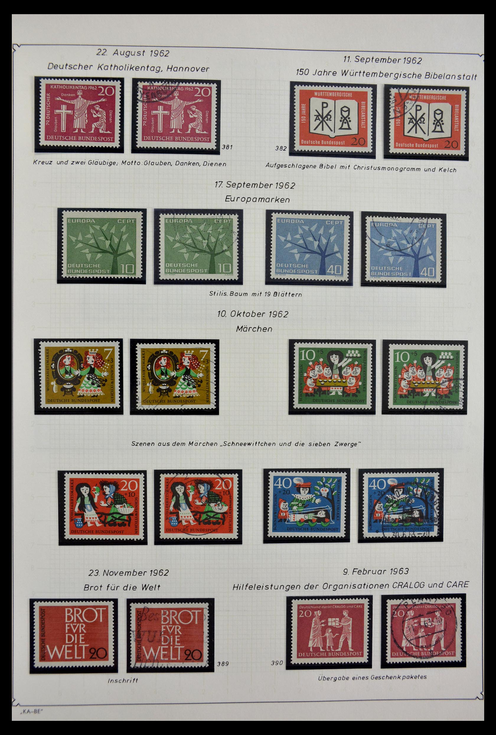 29449 030 - 29449 Bundespost 1949-1977.