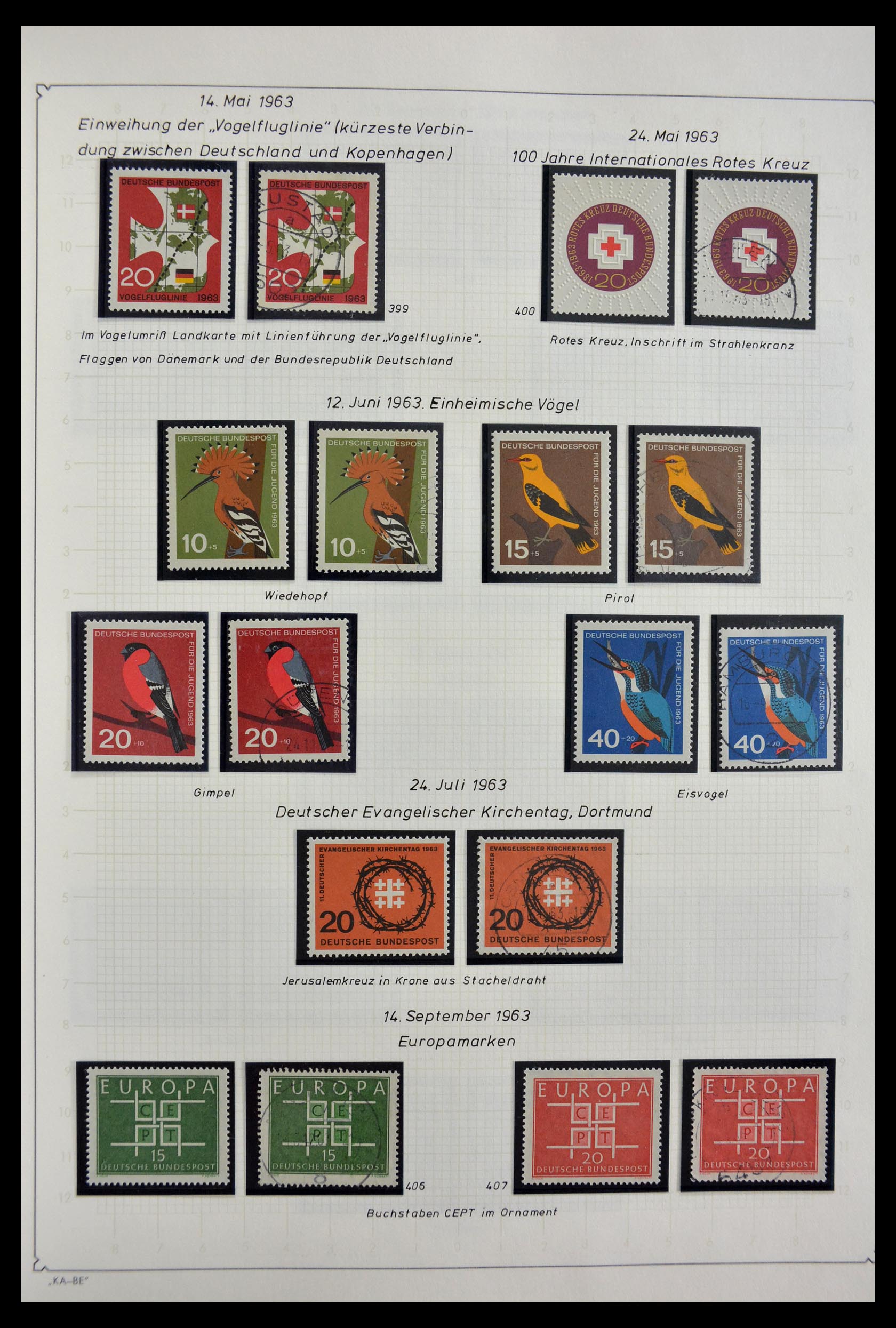 29449 032 - 29449 Bundespost 1949-1977.