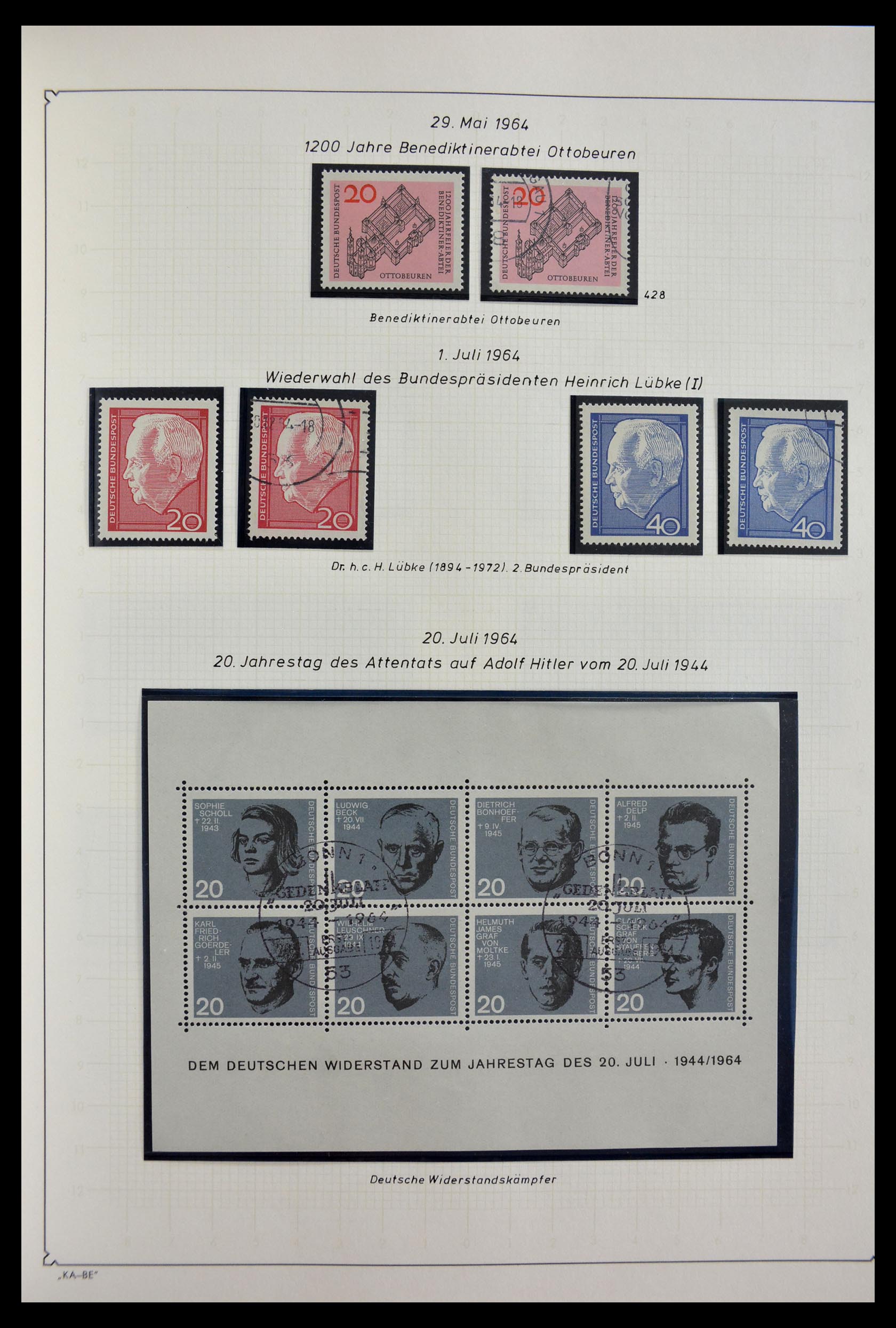29449 035 - 29449 Bundespost 1949-1977.