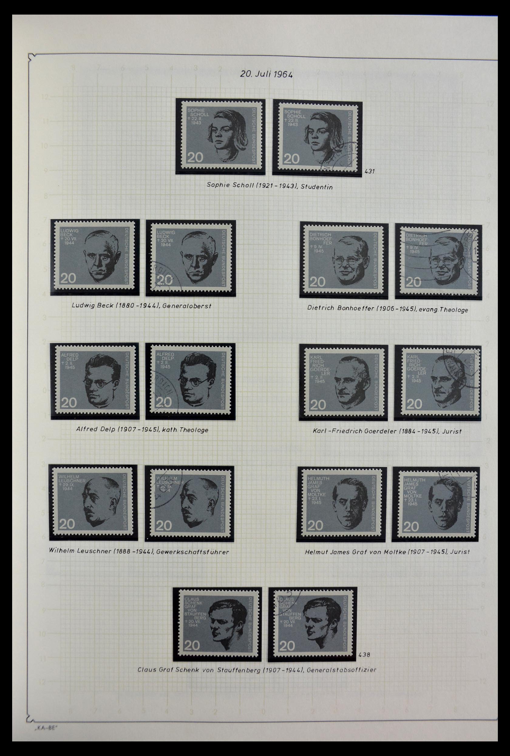 29449 036 - 29449 Bundespost 1949-1977.