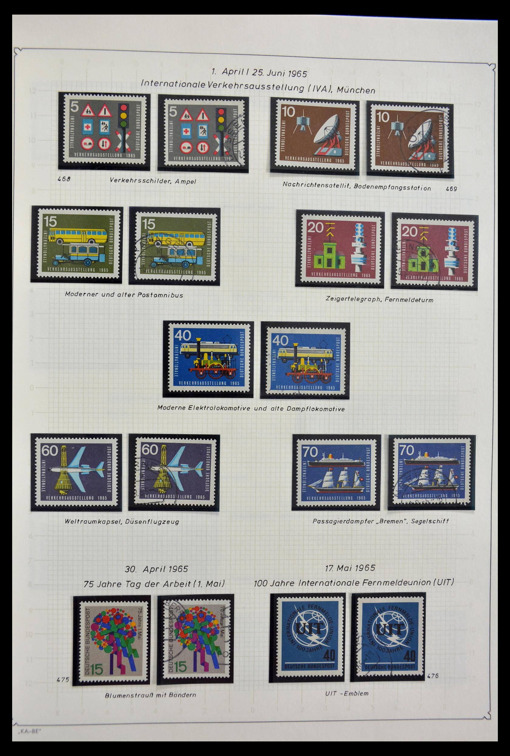 29449 041 - 29449 Bundespost 1949-1977.