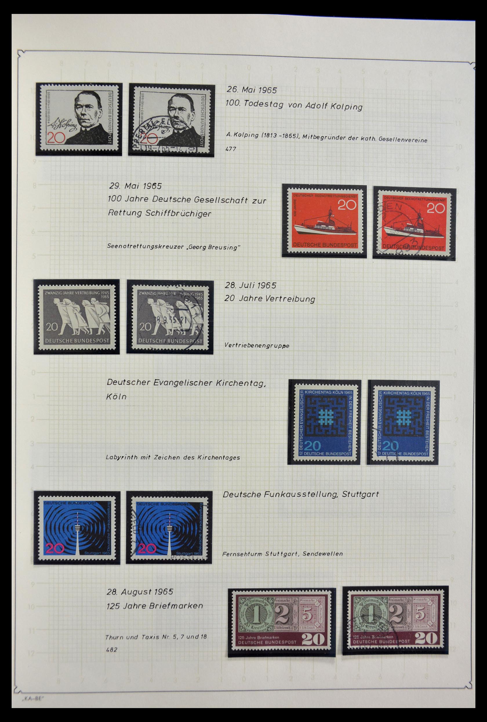 29449 042 - 29449 Bundespost 1949-1977.