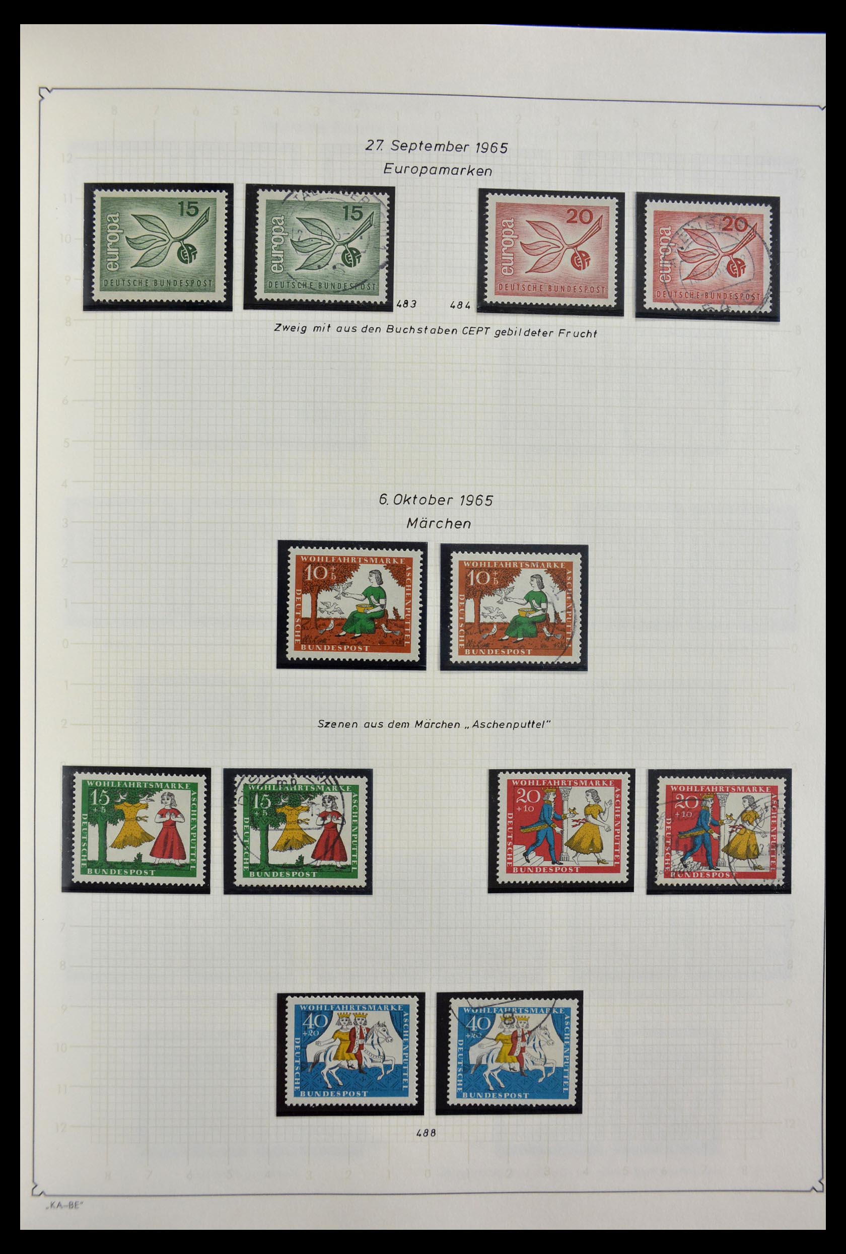 29449 043 - 29449 Bundespost 1949-1977.
