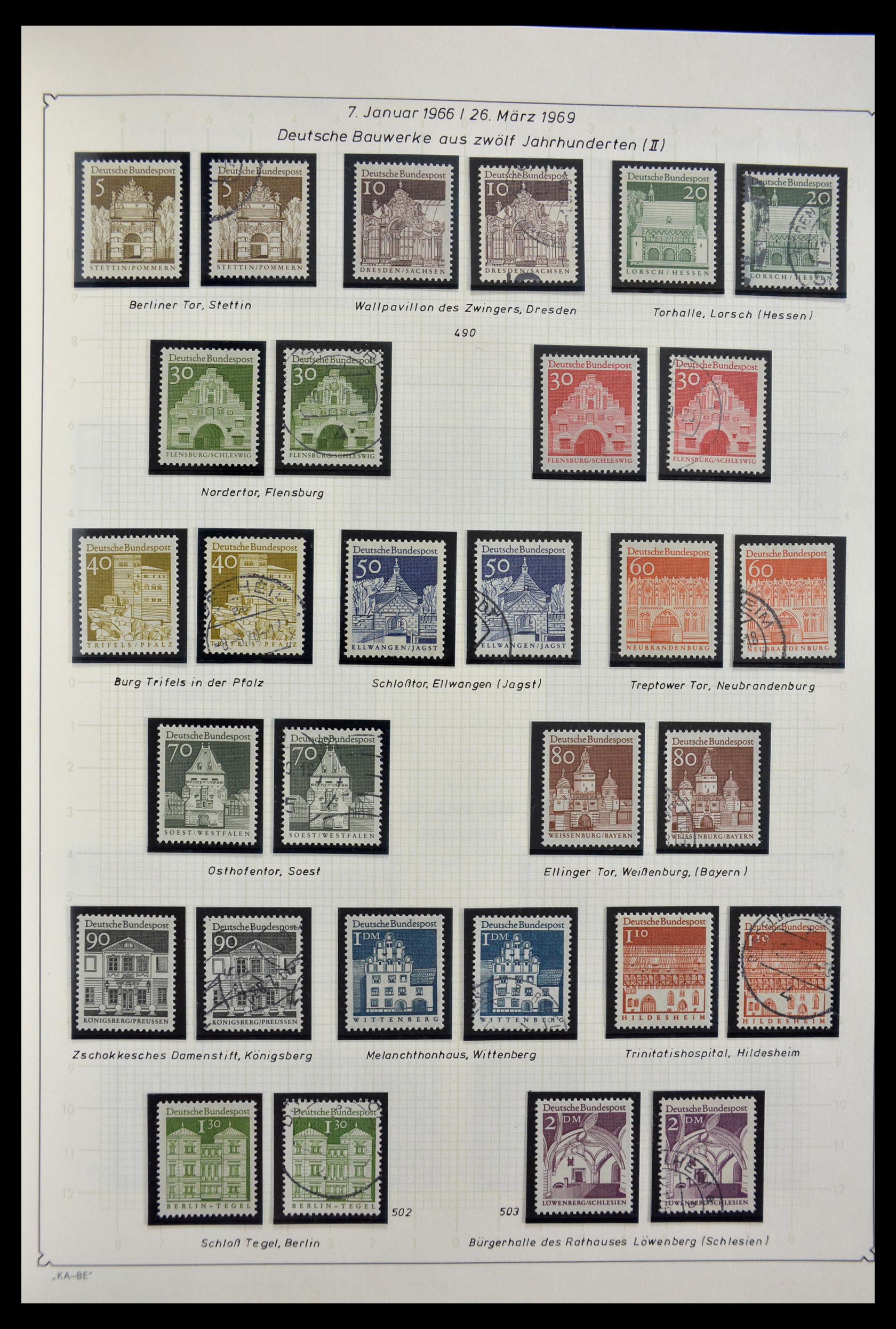 29449 044 - 29449 Bundespost 1949-1977.