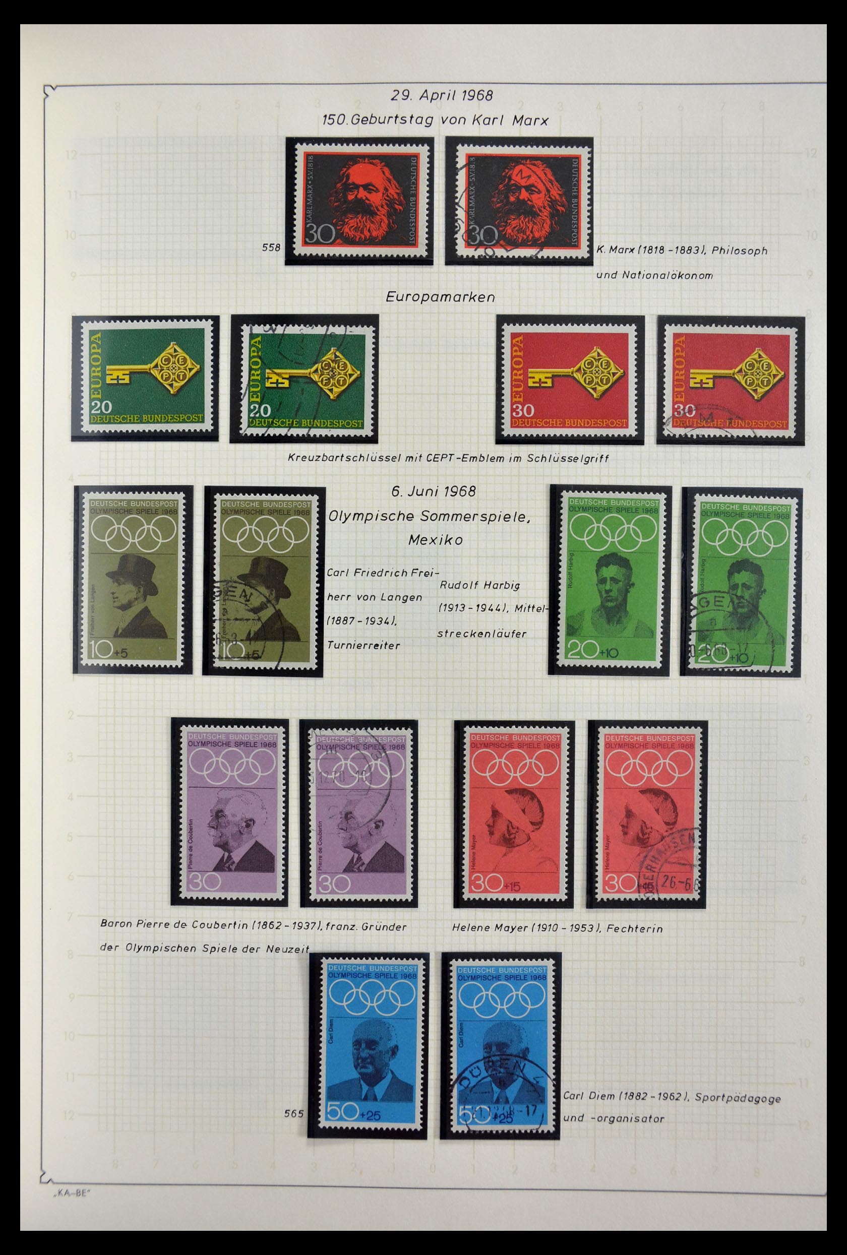 29449 052 - 29449 Bundespost 1949-1977.