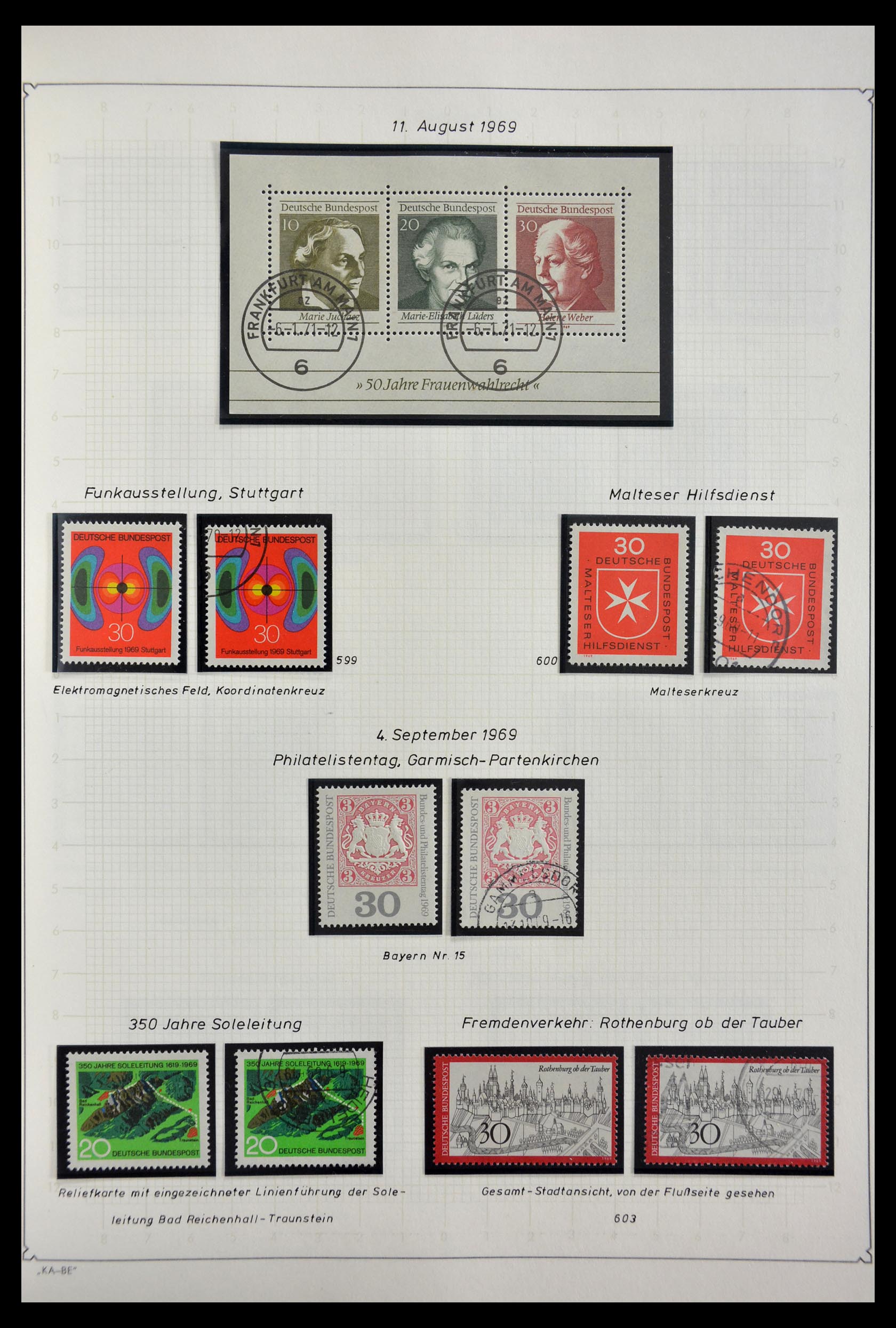 29449 058 - 29449 Bundespost 1949-1977.