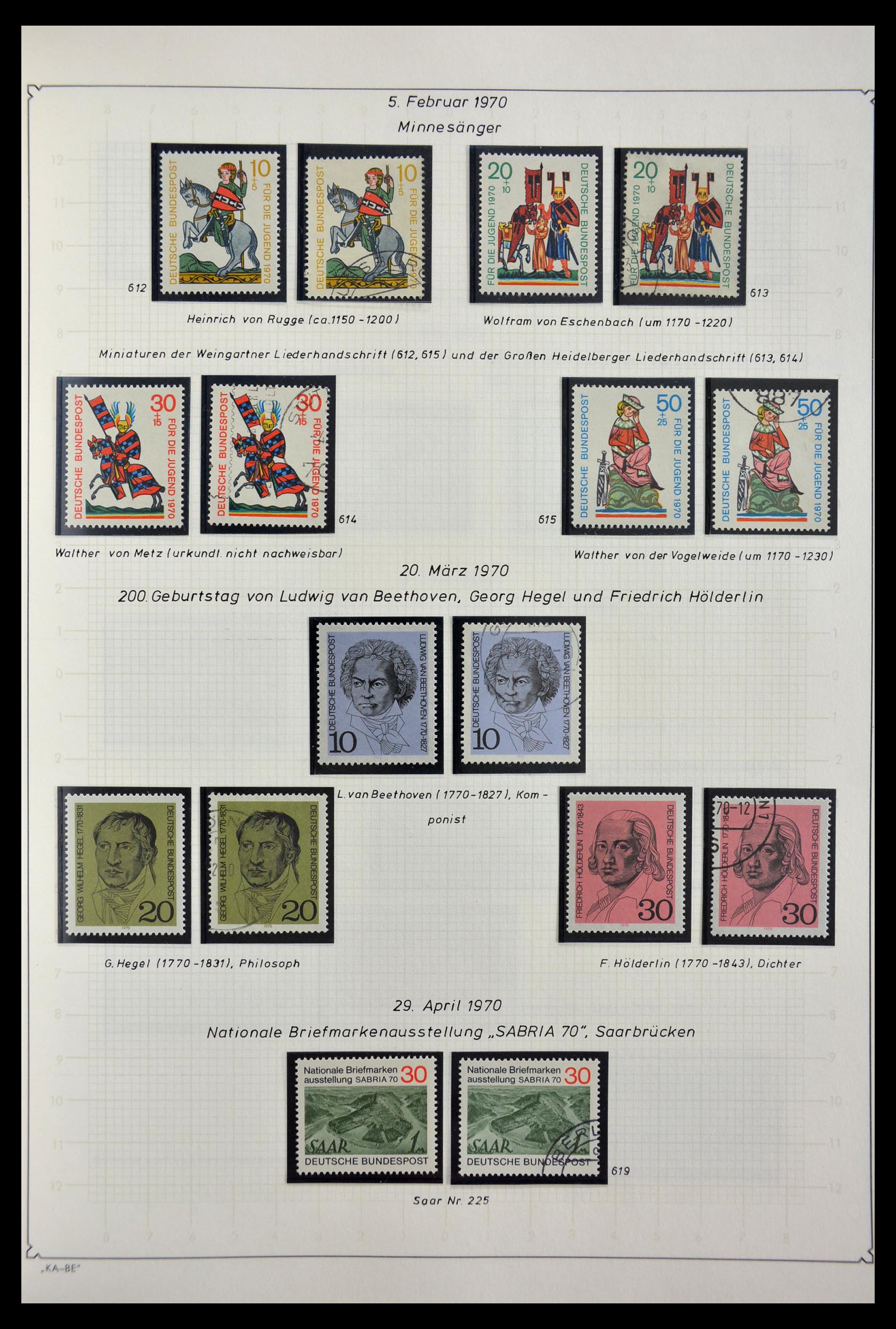 29449 060 - 29449 Bundespost 1949-1977.