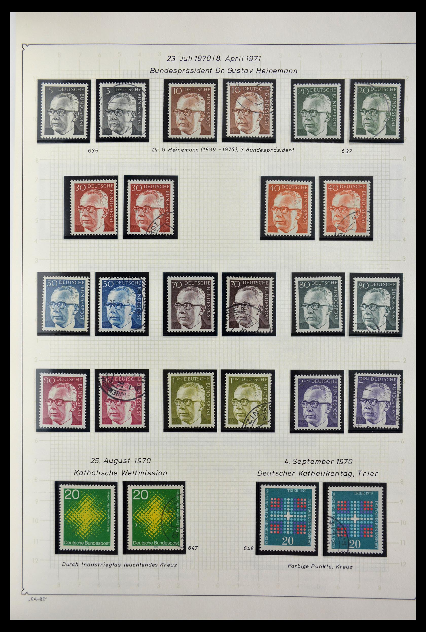 29449 063 - 29449 Bundespost 1949-1977.