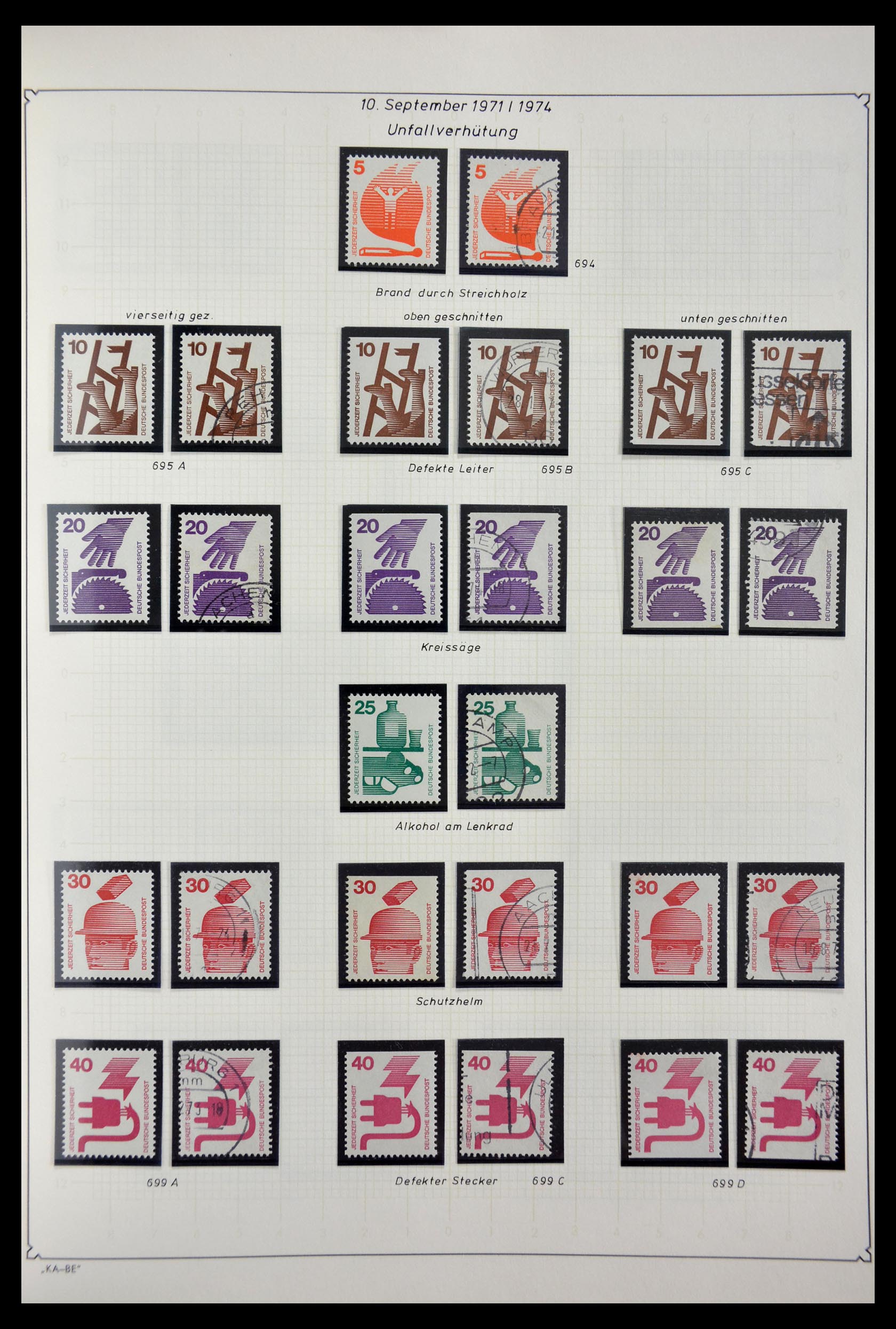 29449 070 - 29449 Bundespost 1949-1977.