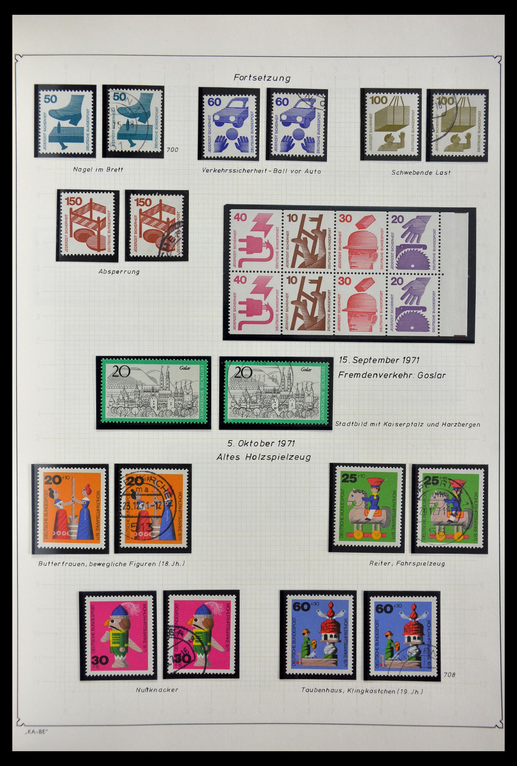 29449 071 - 29449 Bundespost 1949-1977.