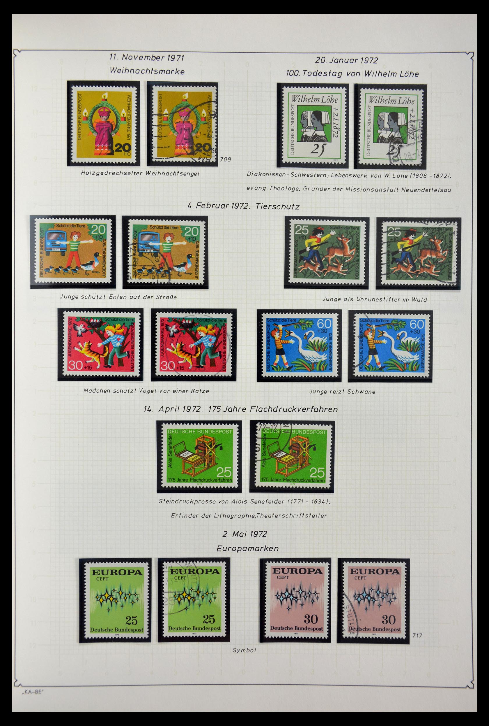 29449 072 - 29449 Bundespost 1949-1977.
