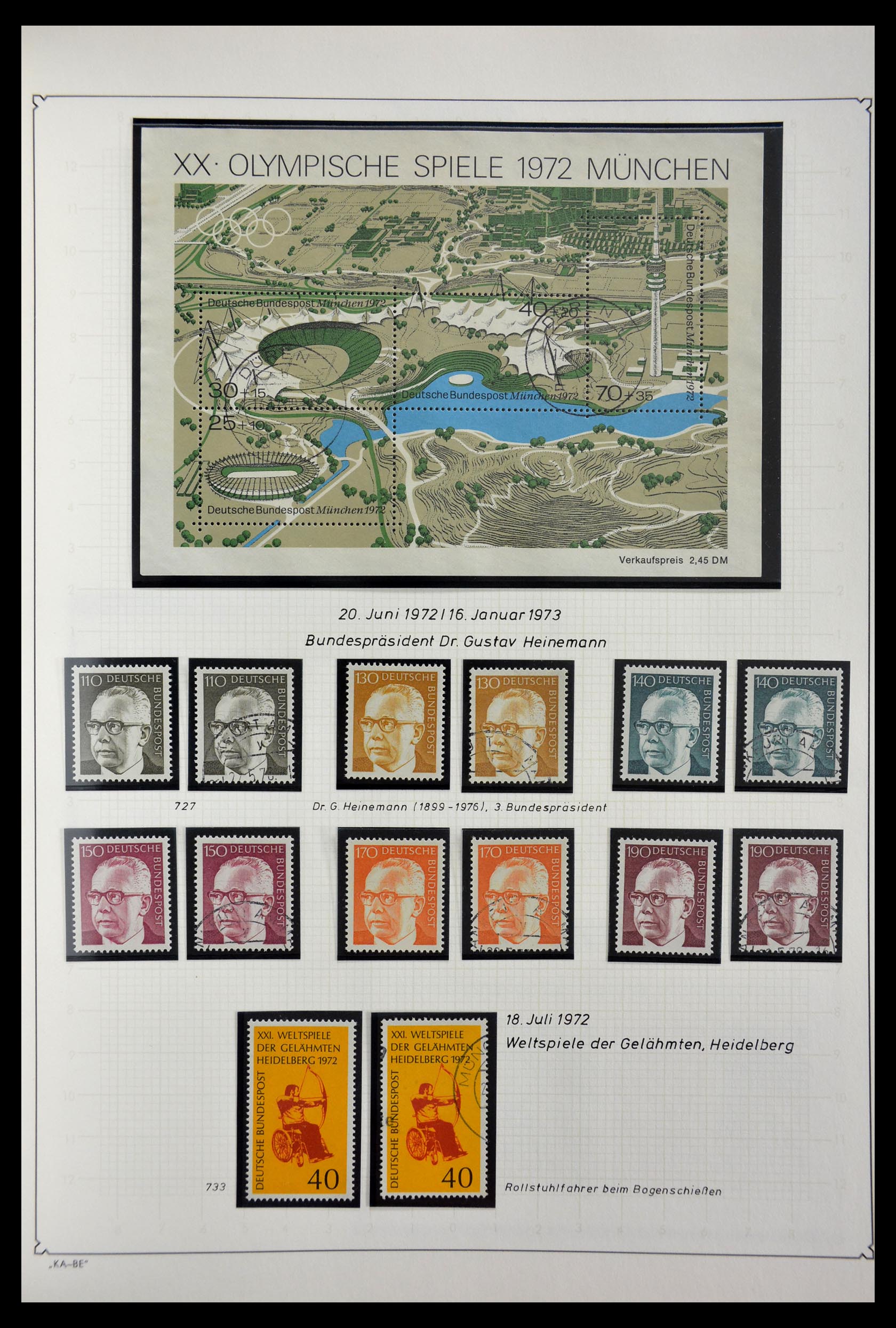 29449 075 - 29449 Bundespost 1949-1977.