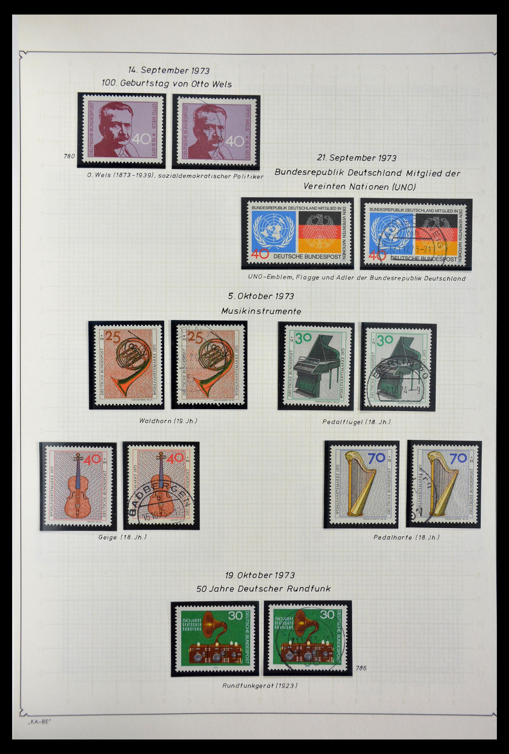 29449 083 - 29449 Bundespost 1949-1977.