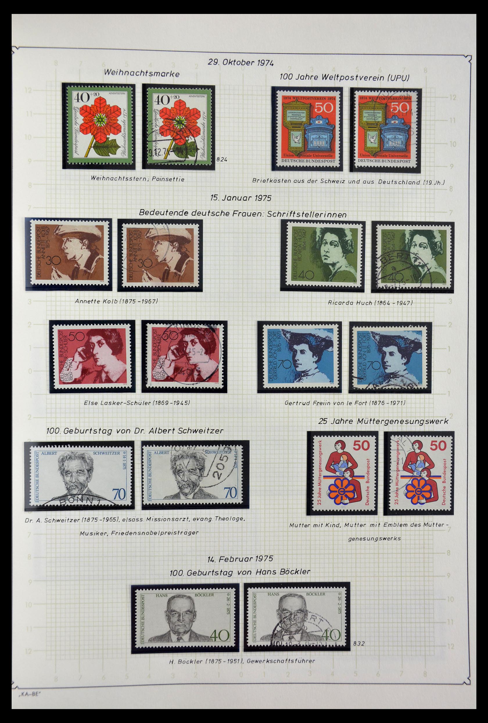29449 090 - 29449 Bundespost 1949-1977.