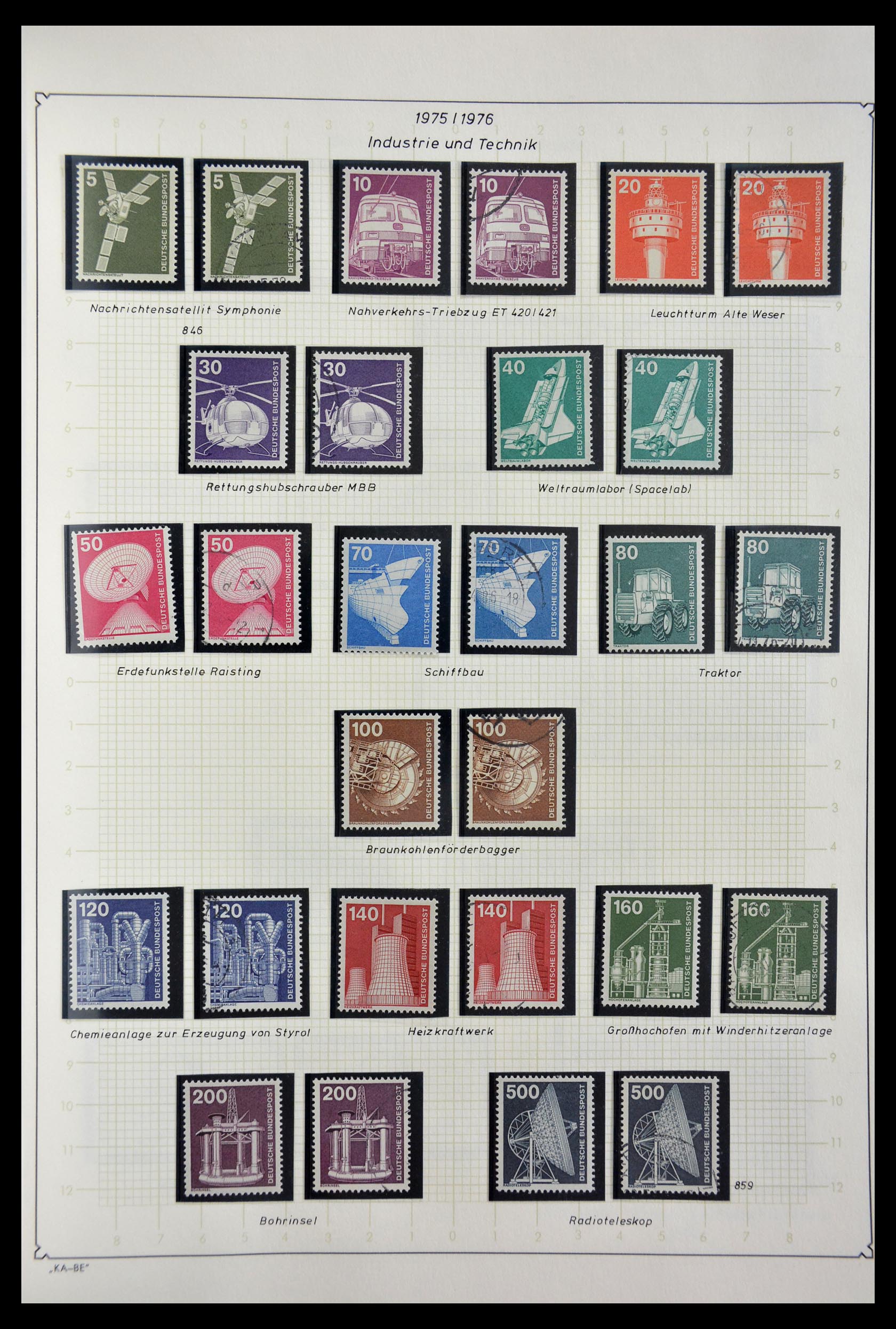 29449 093 - 29449 Bundespost 1949-1977.
