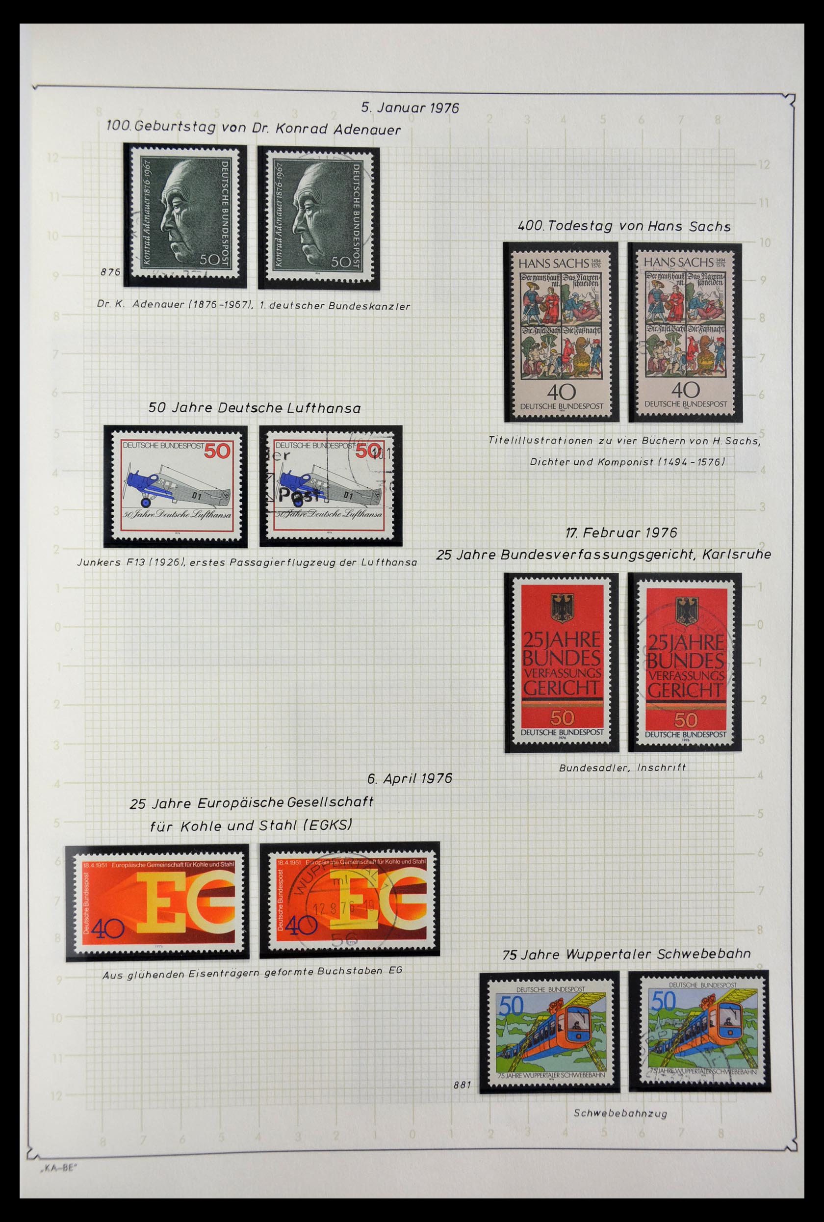 29449 097 - 29449 Bundespost 1949-1977.