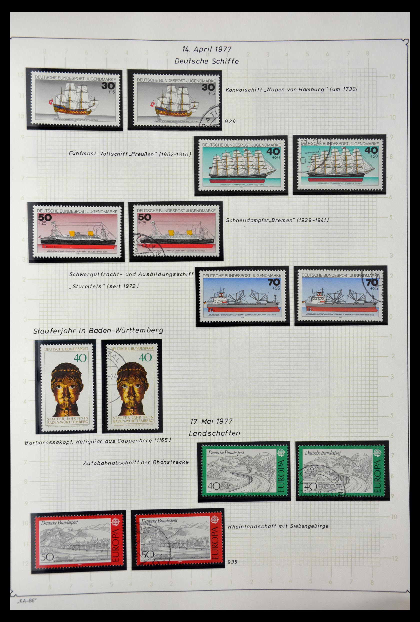 29449 107 - 29449 Bundespost 1949-1977.