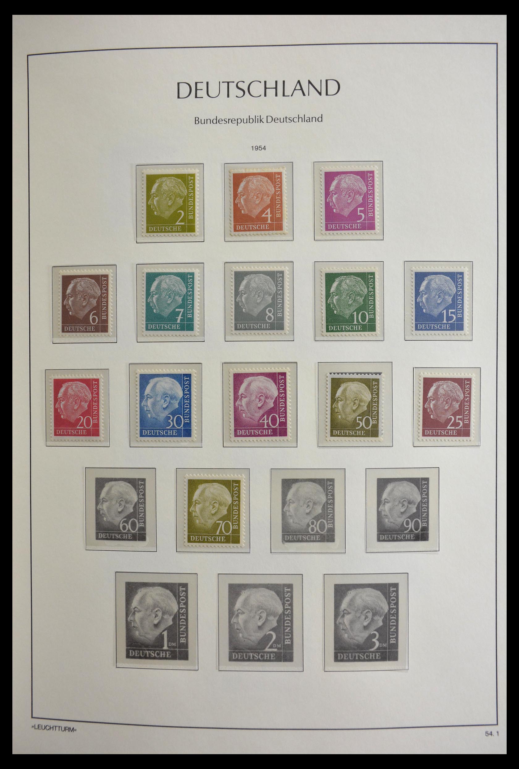 29452 006 - 29452 Bundespost 1949-1974.