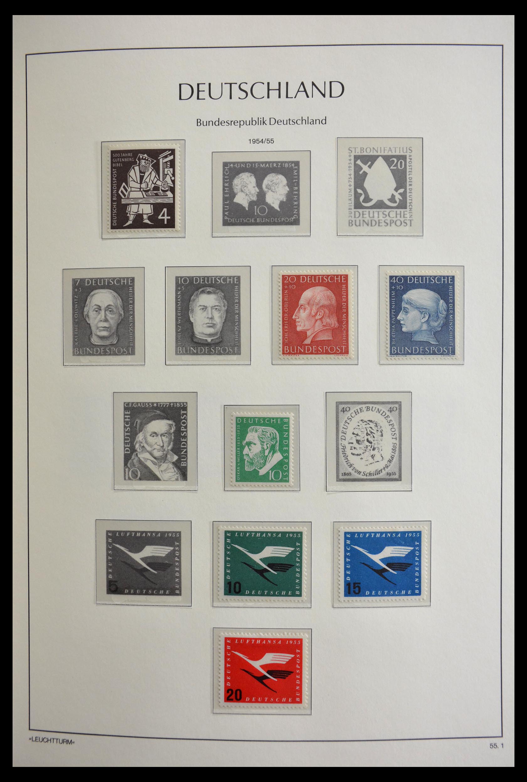 29452 007 - 29452 Bundespost 1949-1974.
