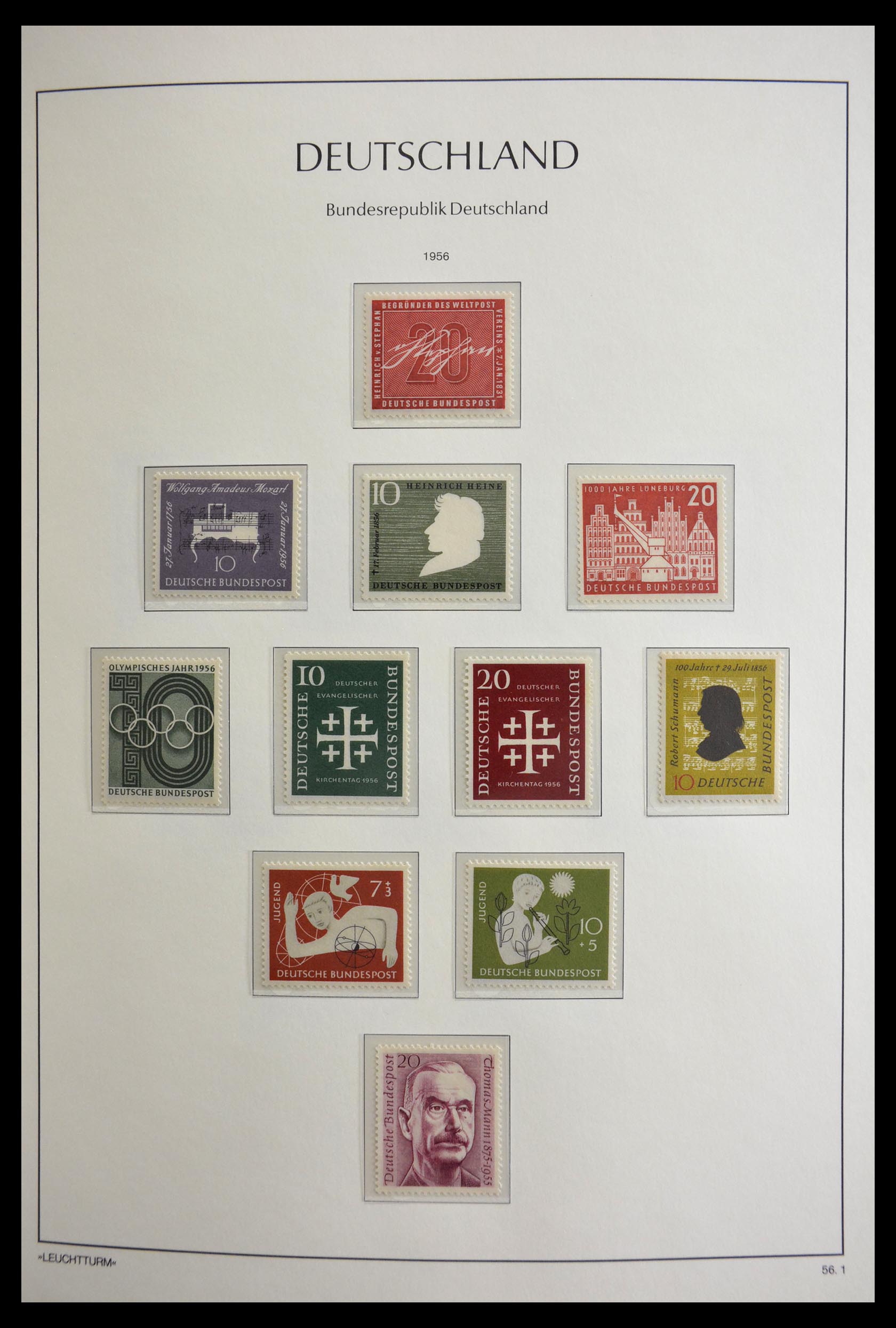 29452 009 - 29452 Bundespost 1949-1974.