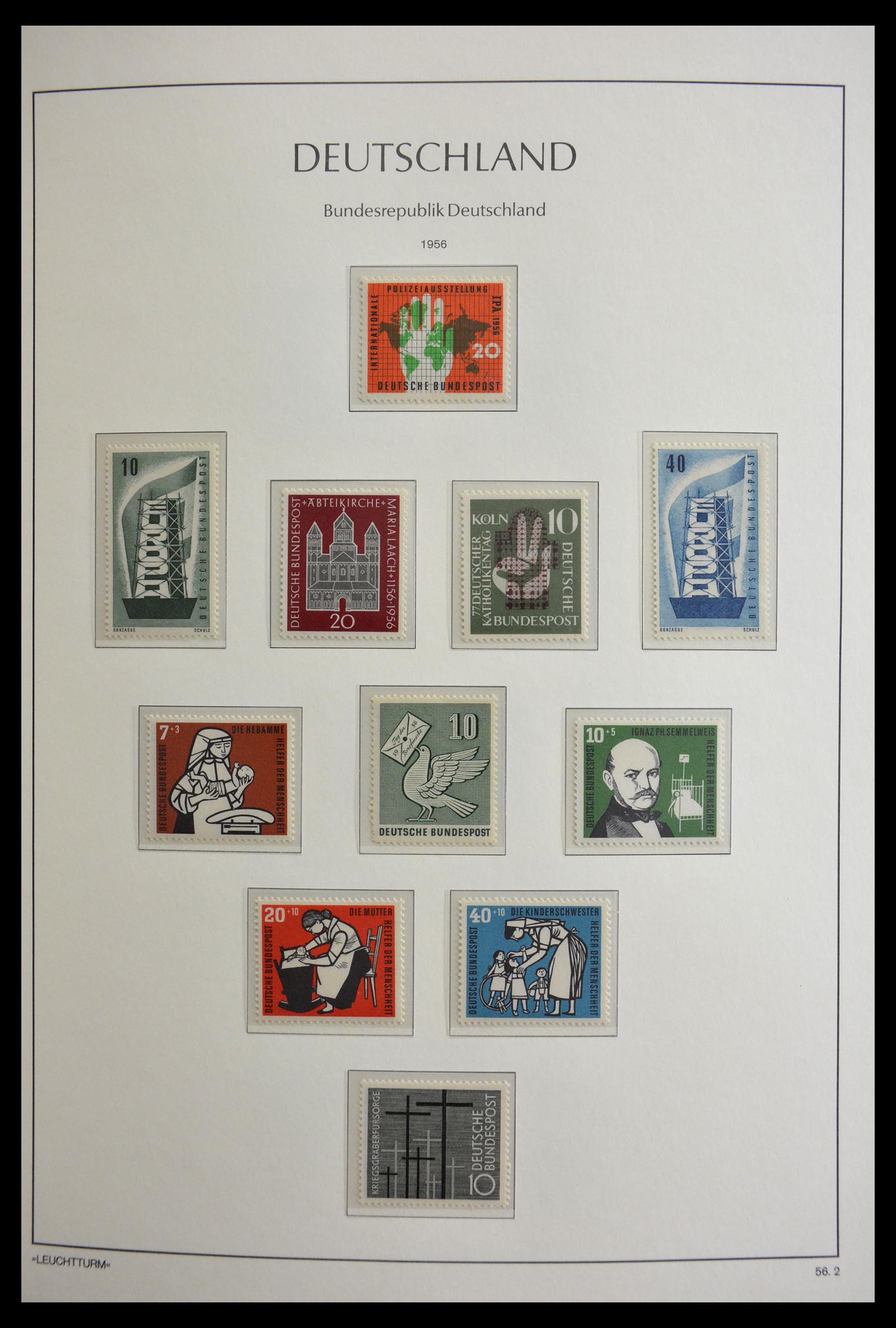 29452 010 - 29452 Bundespost 1949-1974.