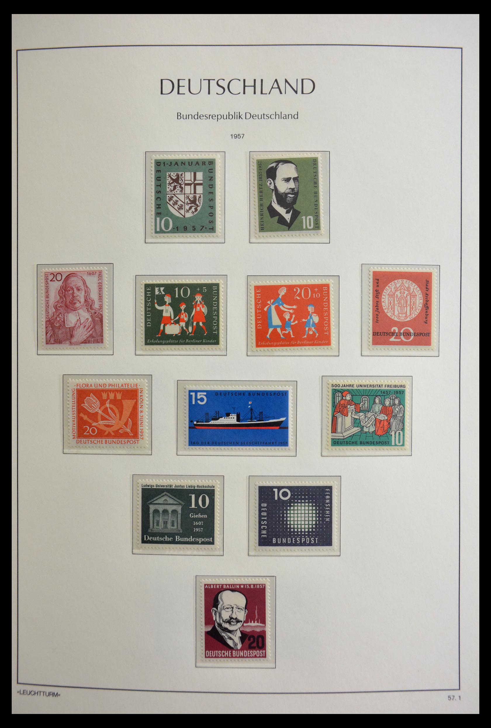 29452 011 - 29452 Bundespost 1949-1974.
